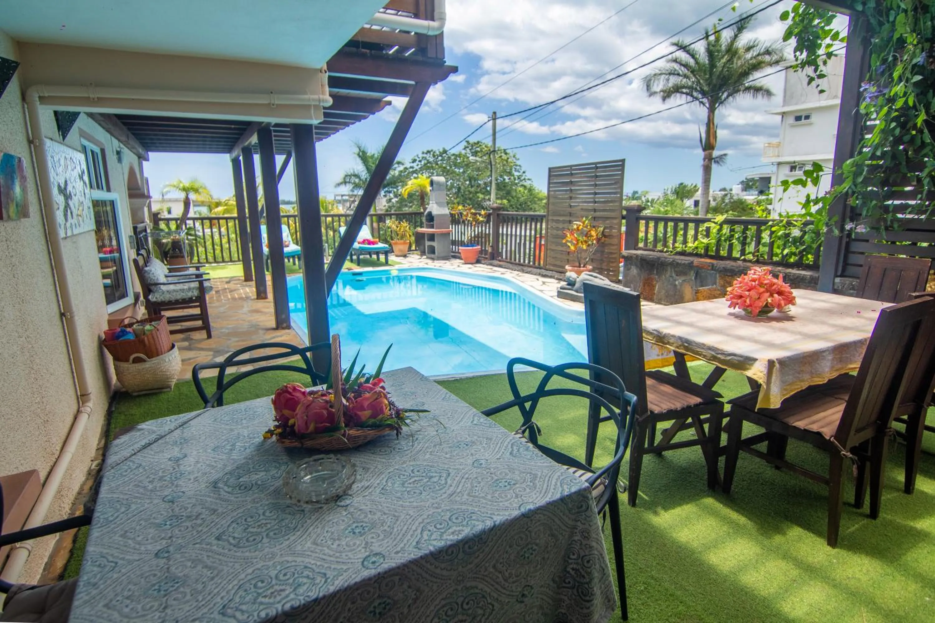 Swimming pool in Blue Lagoon Villa