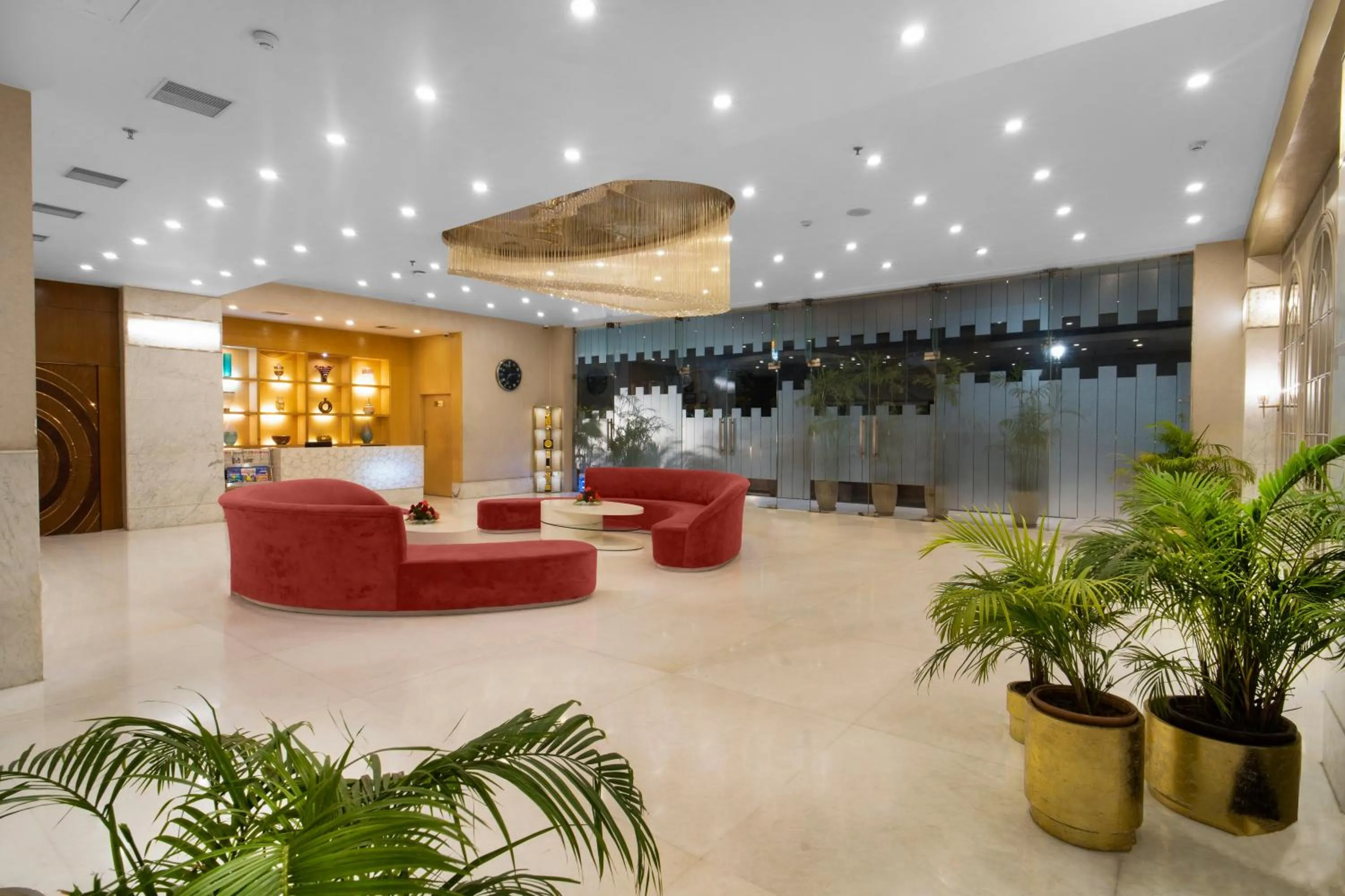 Lobby or reception in Grand Plaza Lords Inn Jammu