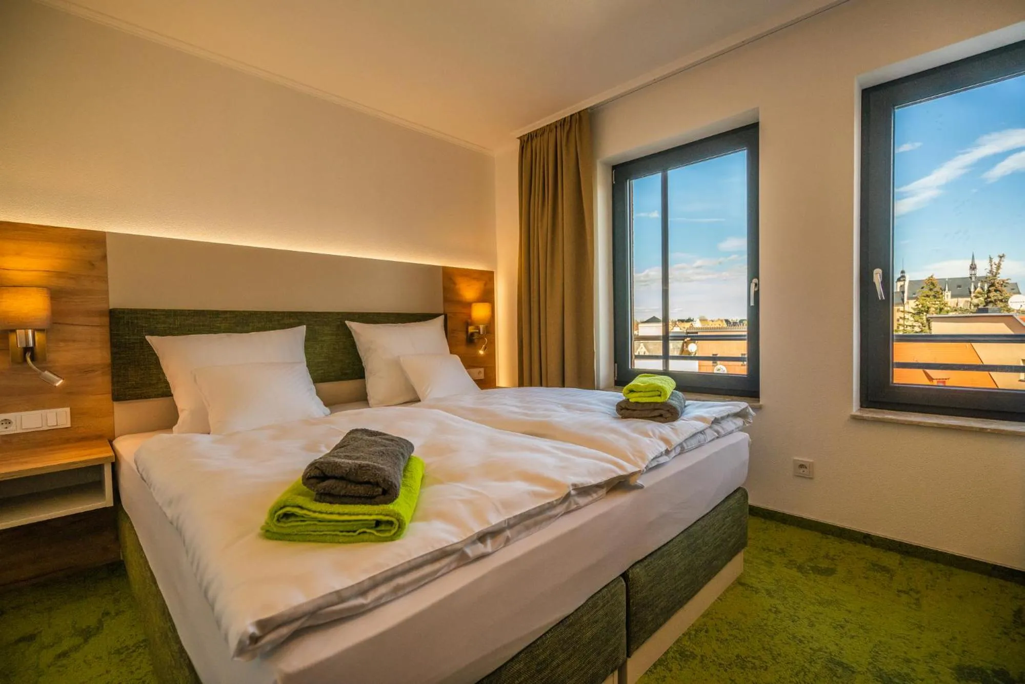 Photo of the whole room, Bed in Hotel-Pension Treppengasse Nr 6