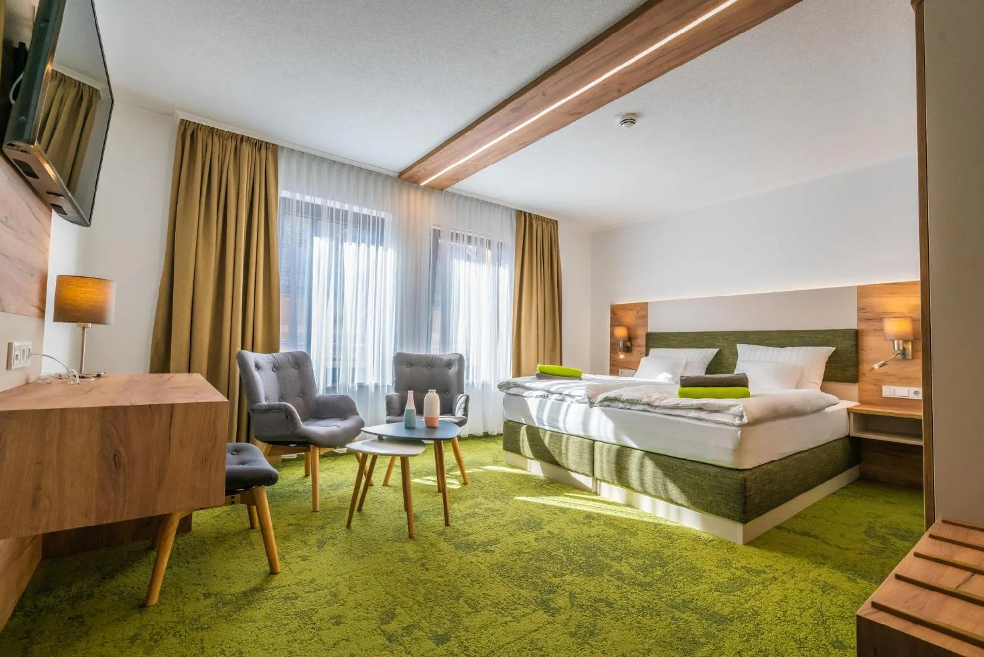 Photo of the whole room, Bed in Hotel-Pension Treppengasse Nr 6