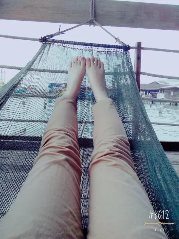 Communal lounge/ TV room in Pangkor Home Sea Village