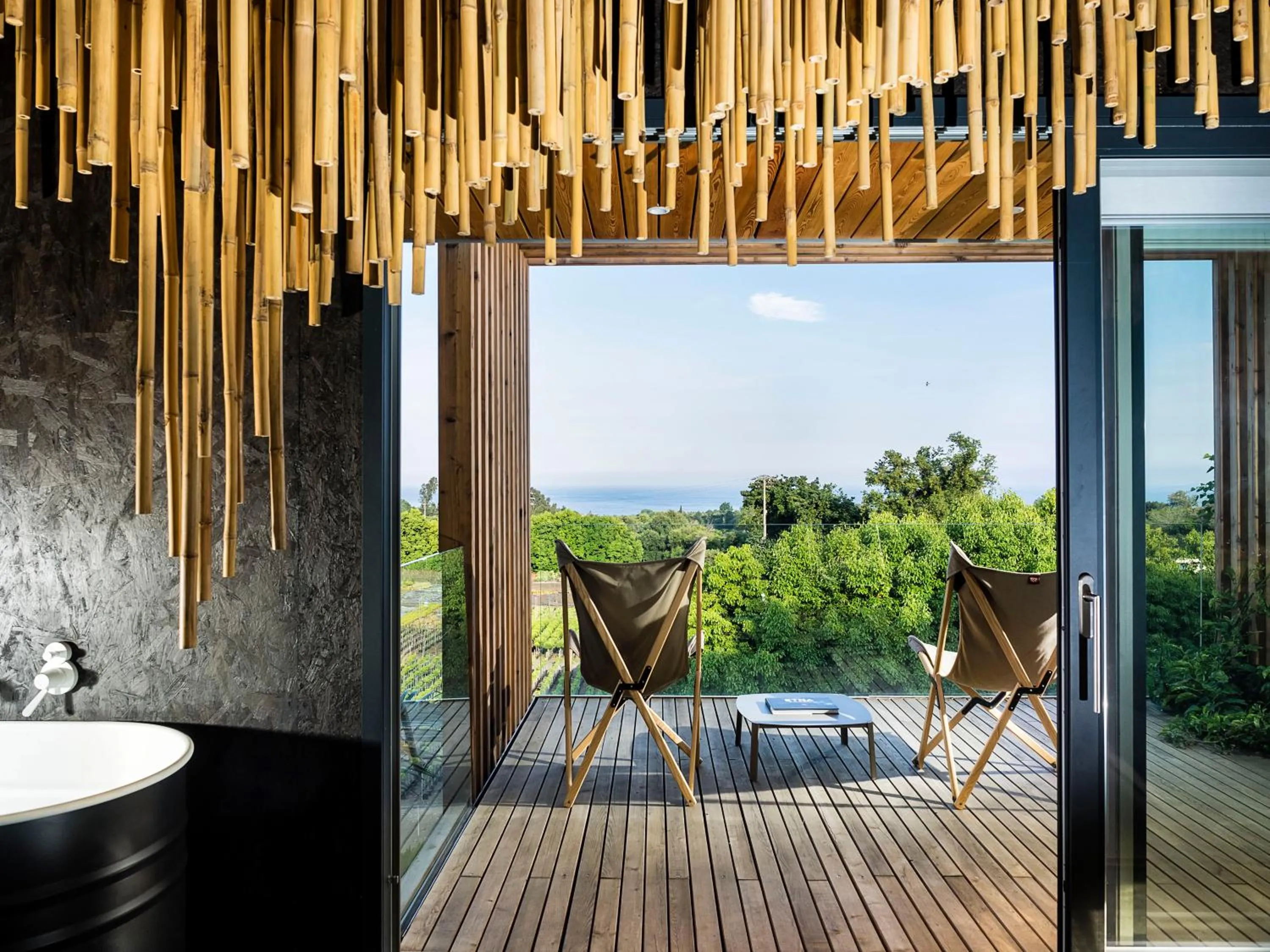 Patio in Donna Carmela Resort & Lodges