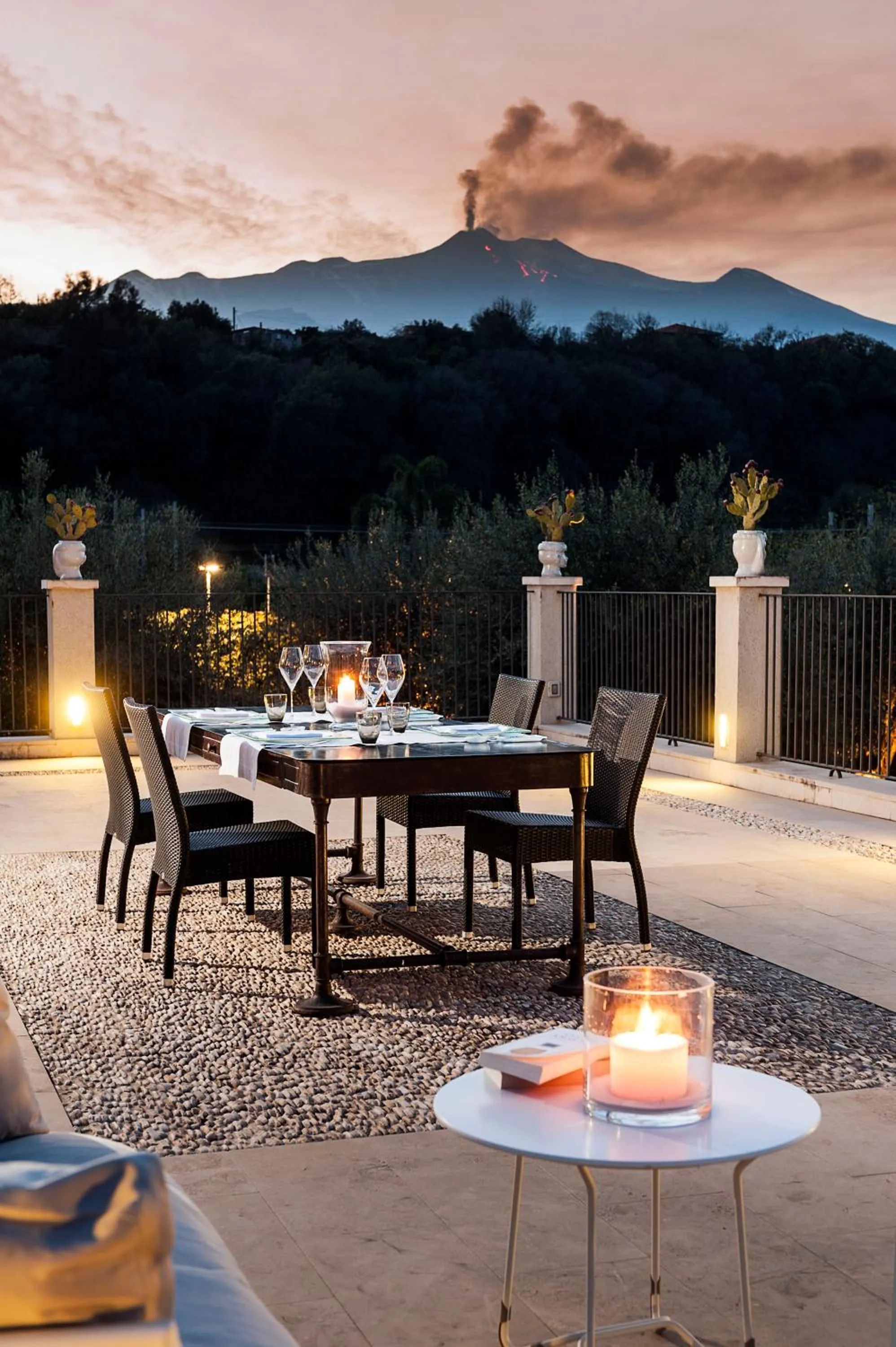 Balcony/Terrace in Donna Carmela Resort & Lodges