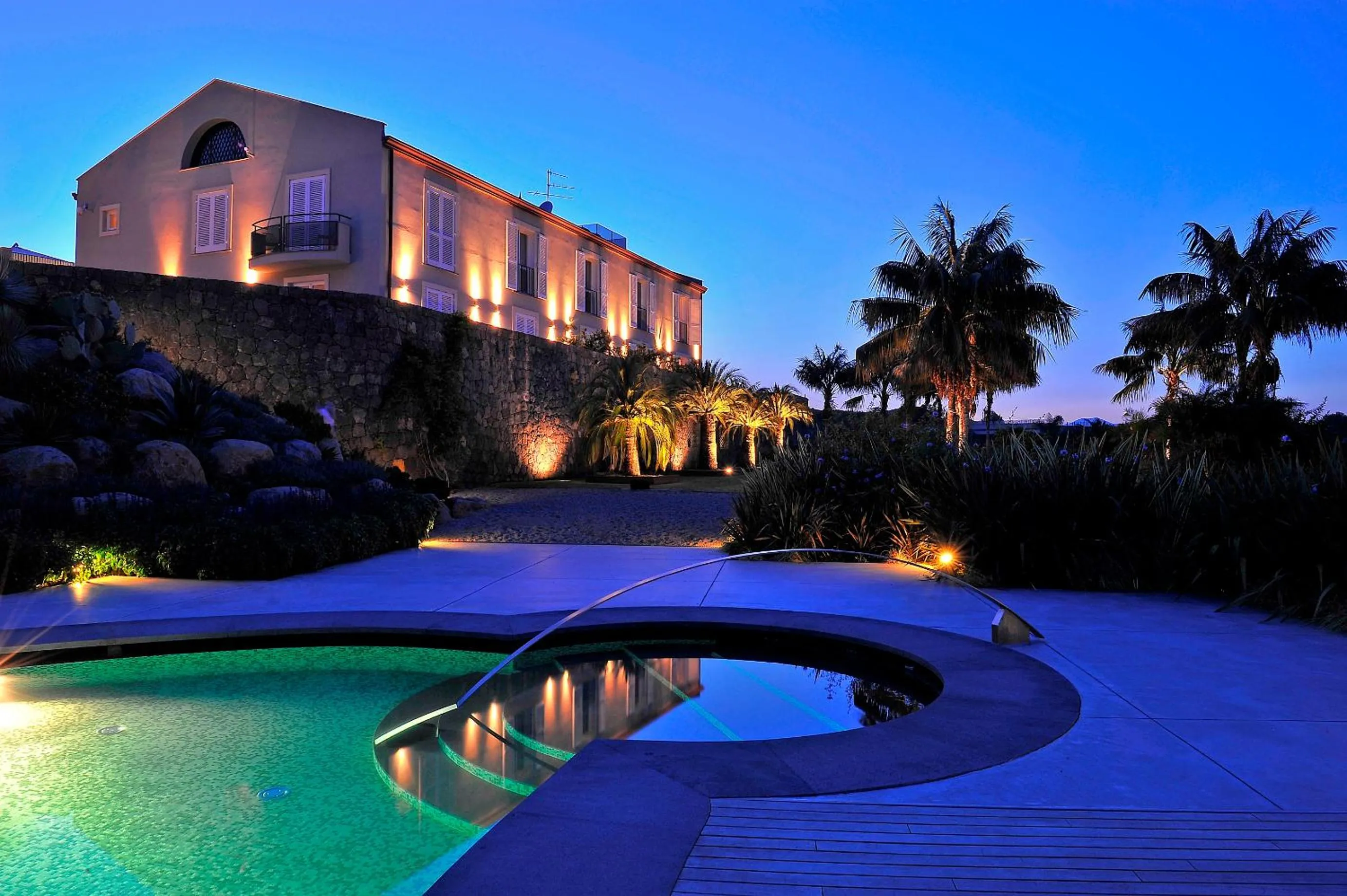 Pool view in Donna Carmela Resort & Lodges