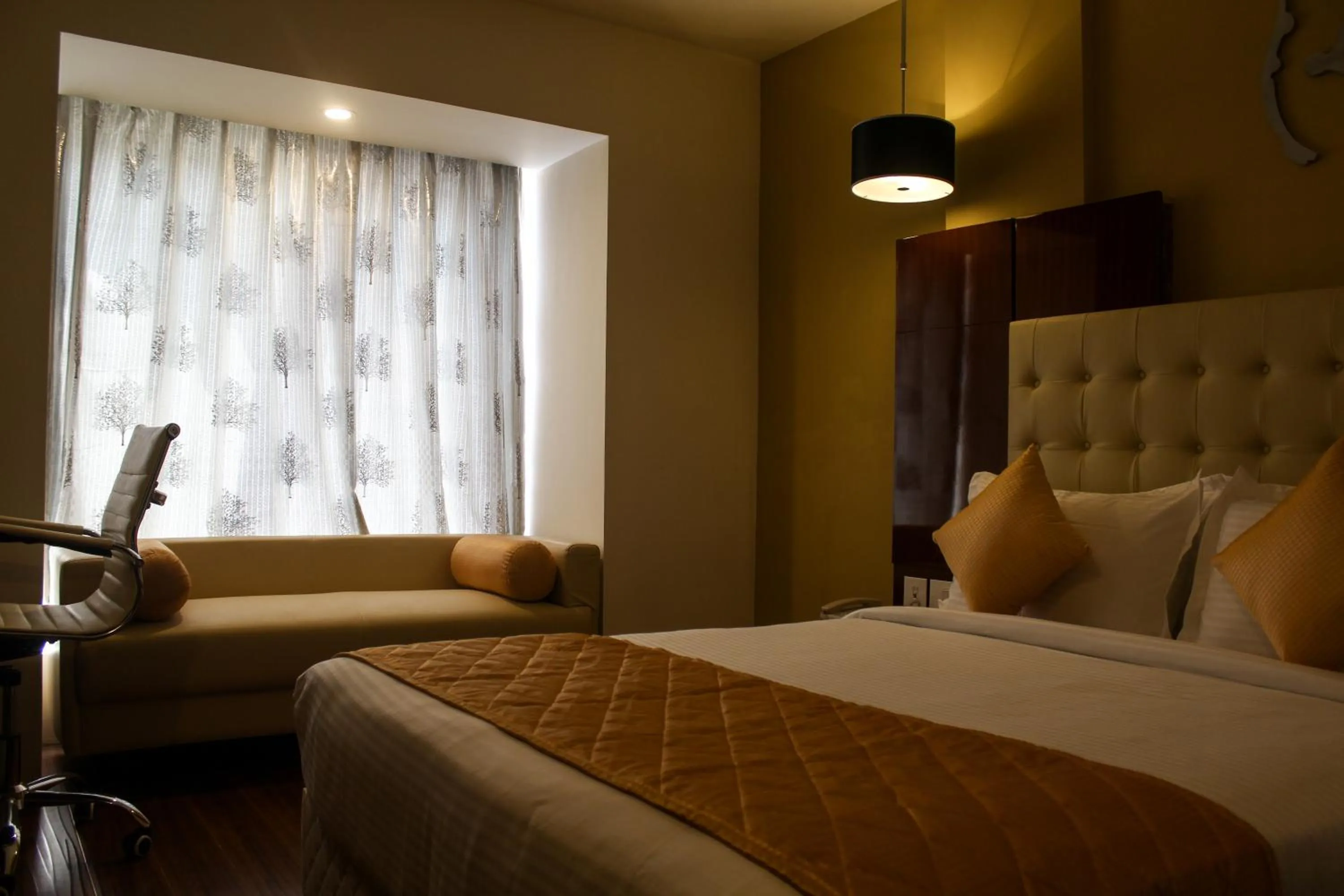 View (from property/room), Bed in Hotel Southern Comfort