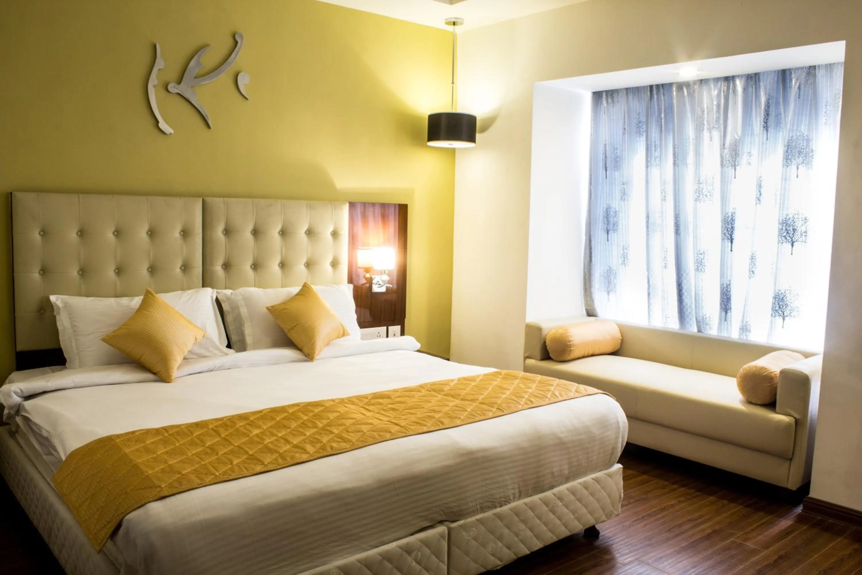 Living room, Bed in Hotel Southern Comfort