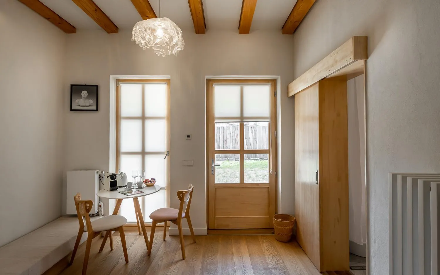 Seating area in Valea Verde Retreat Transilvania