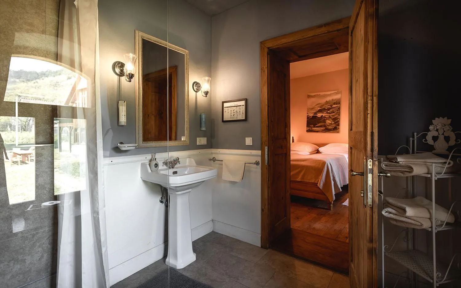 Bathroom, Bed in Valea Verde Retreat Transilvania