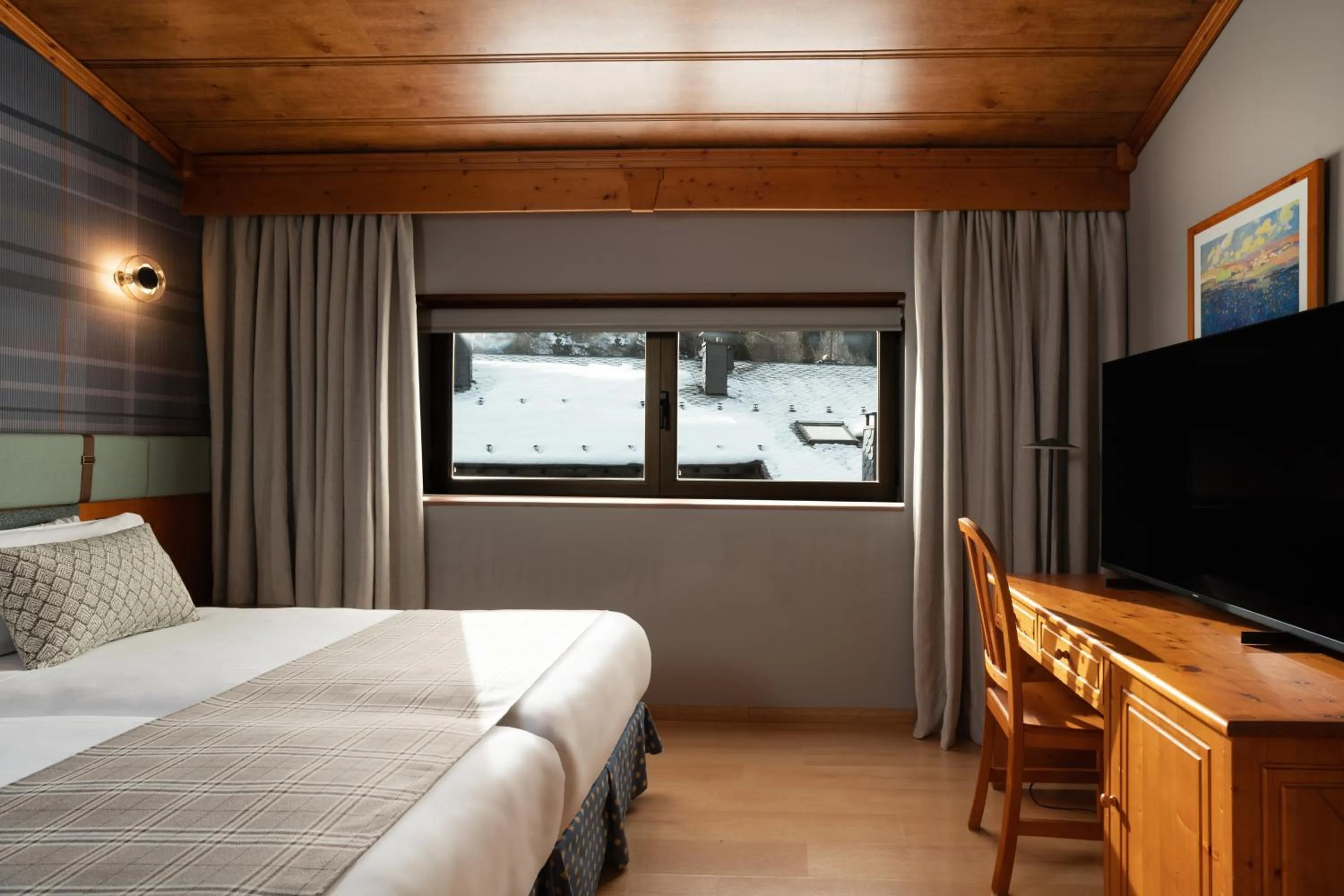 Bed in Hotel Euroski Mountain Resort & Spa