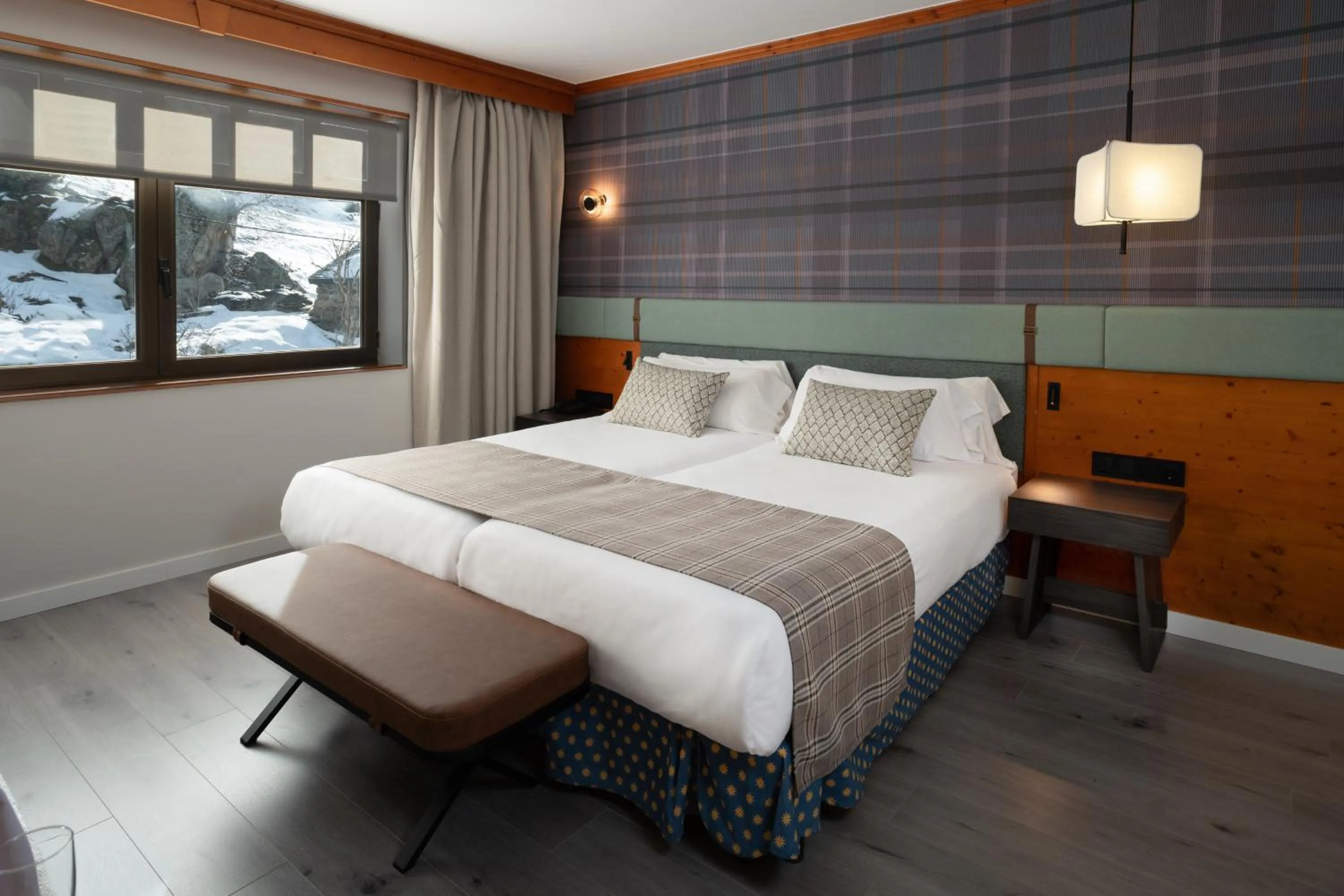 Bed in Hotel Euroski Mountain Resort & Spa