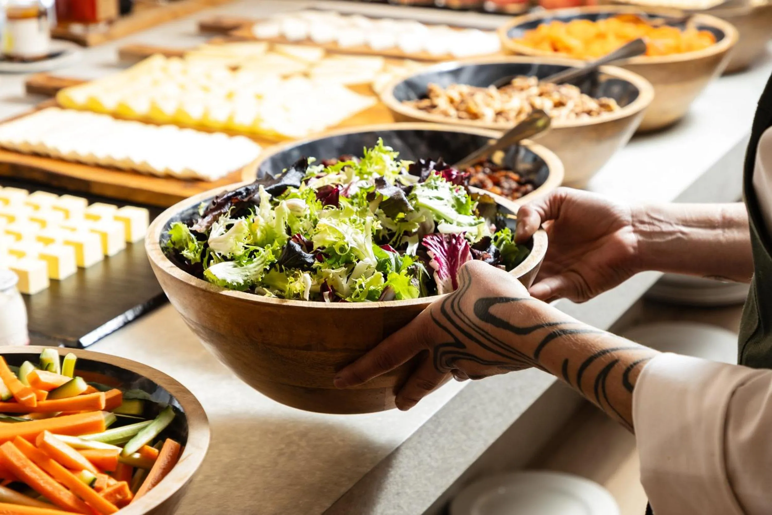 Buffet breakfast in Hotel Euroski Mountain Resort & Spa