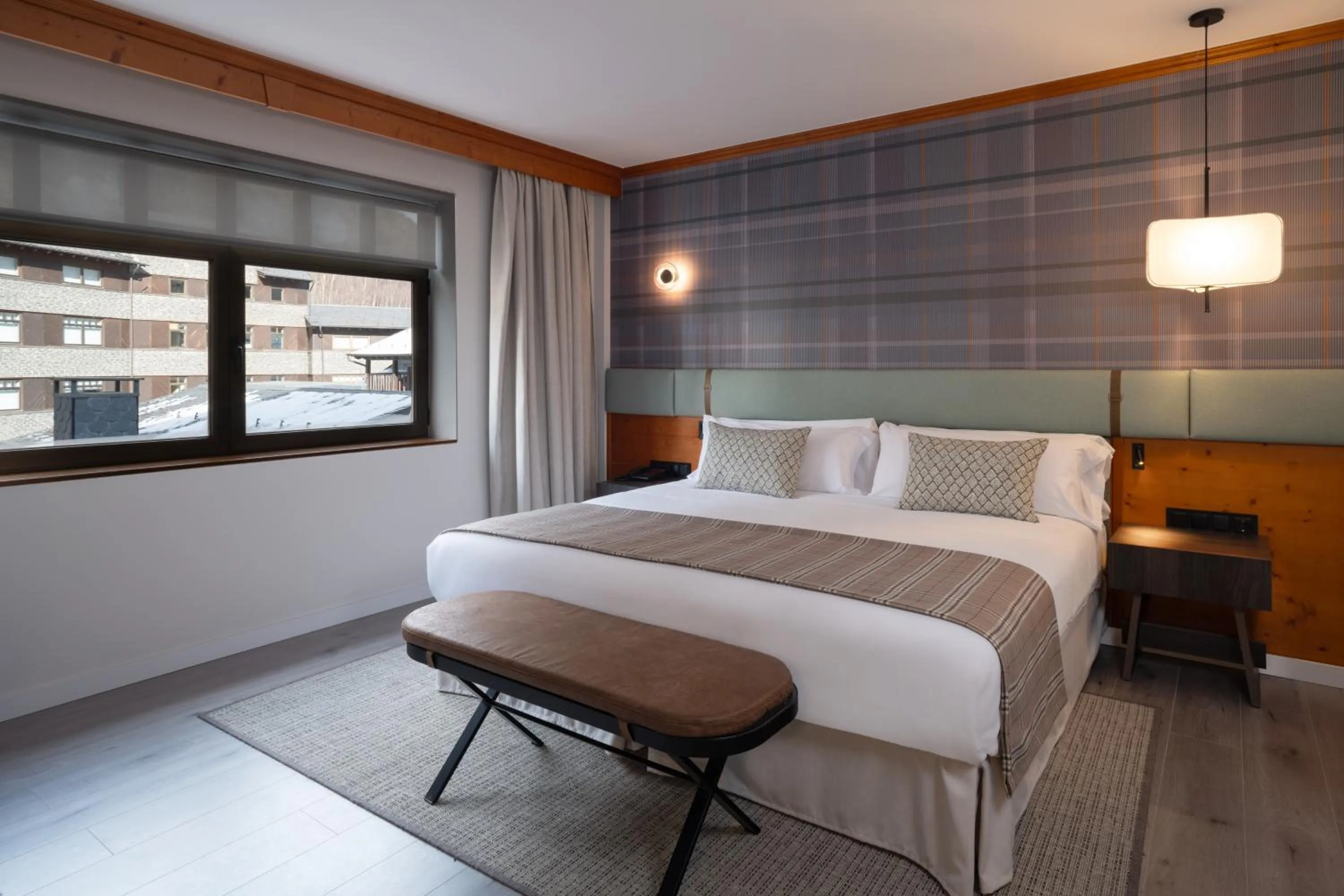 Bed in Hotel Euroski Mountain Resort & Spa