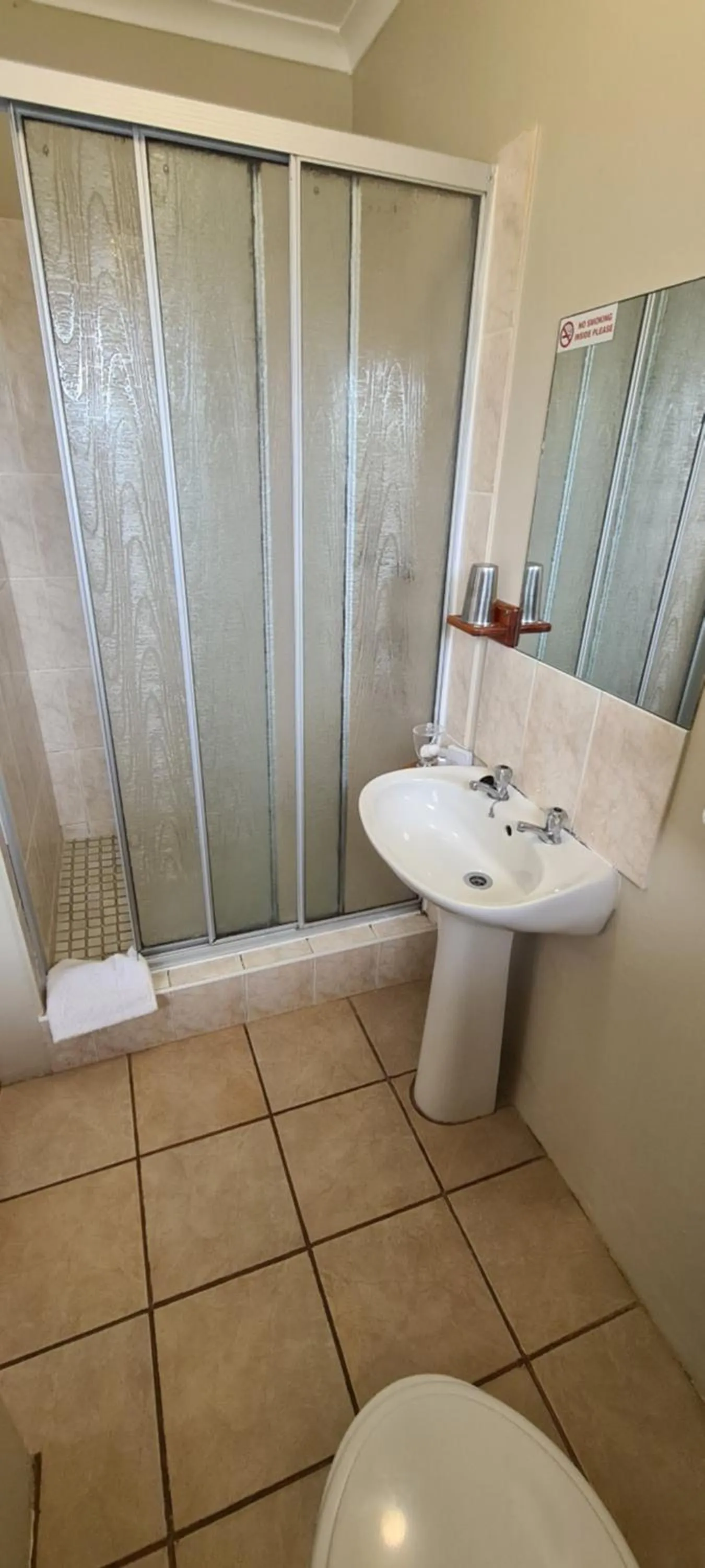 Shower in Greystone Guesthouse