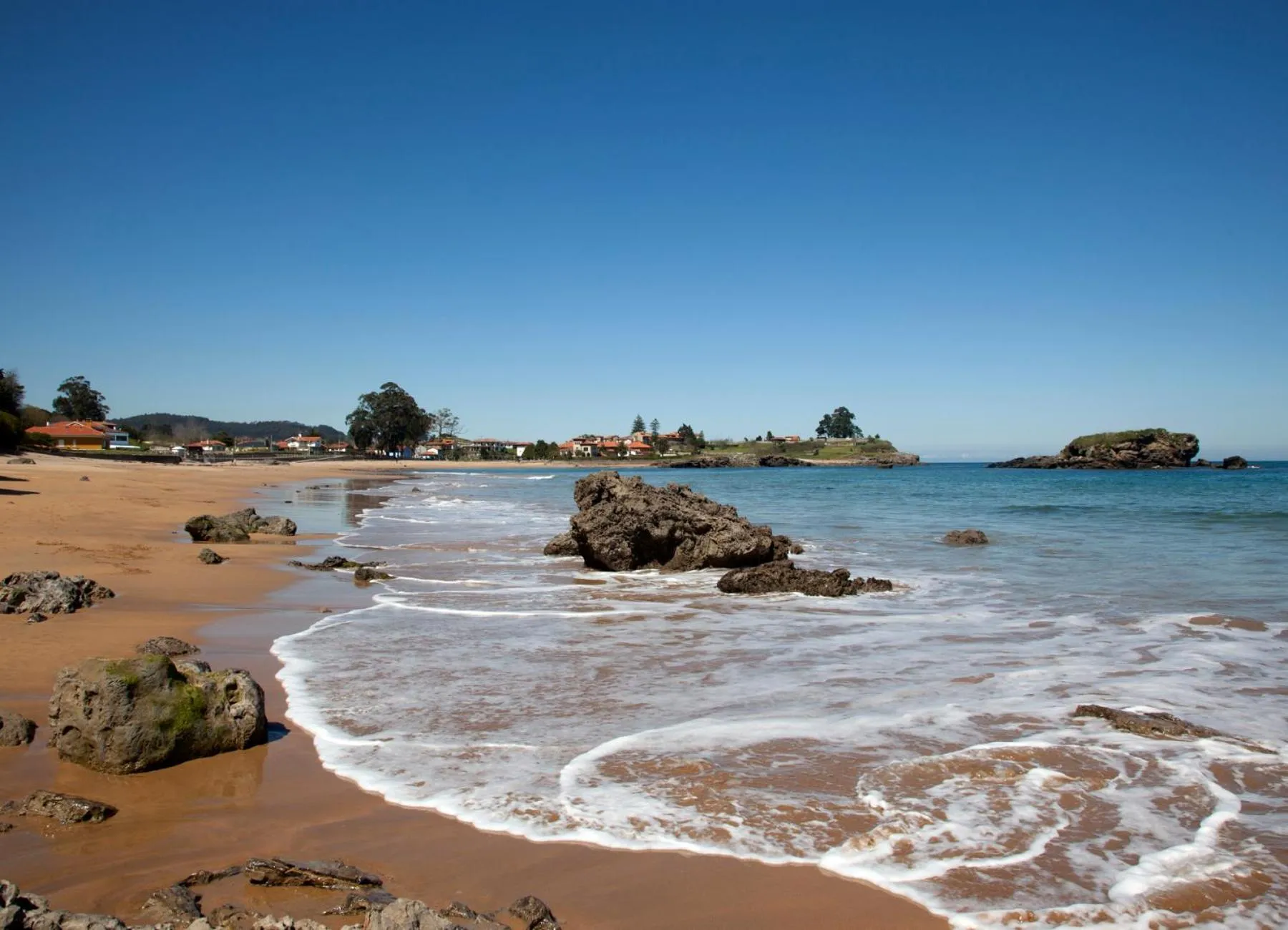 Beach in Hotel The Island