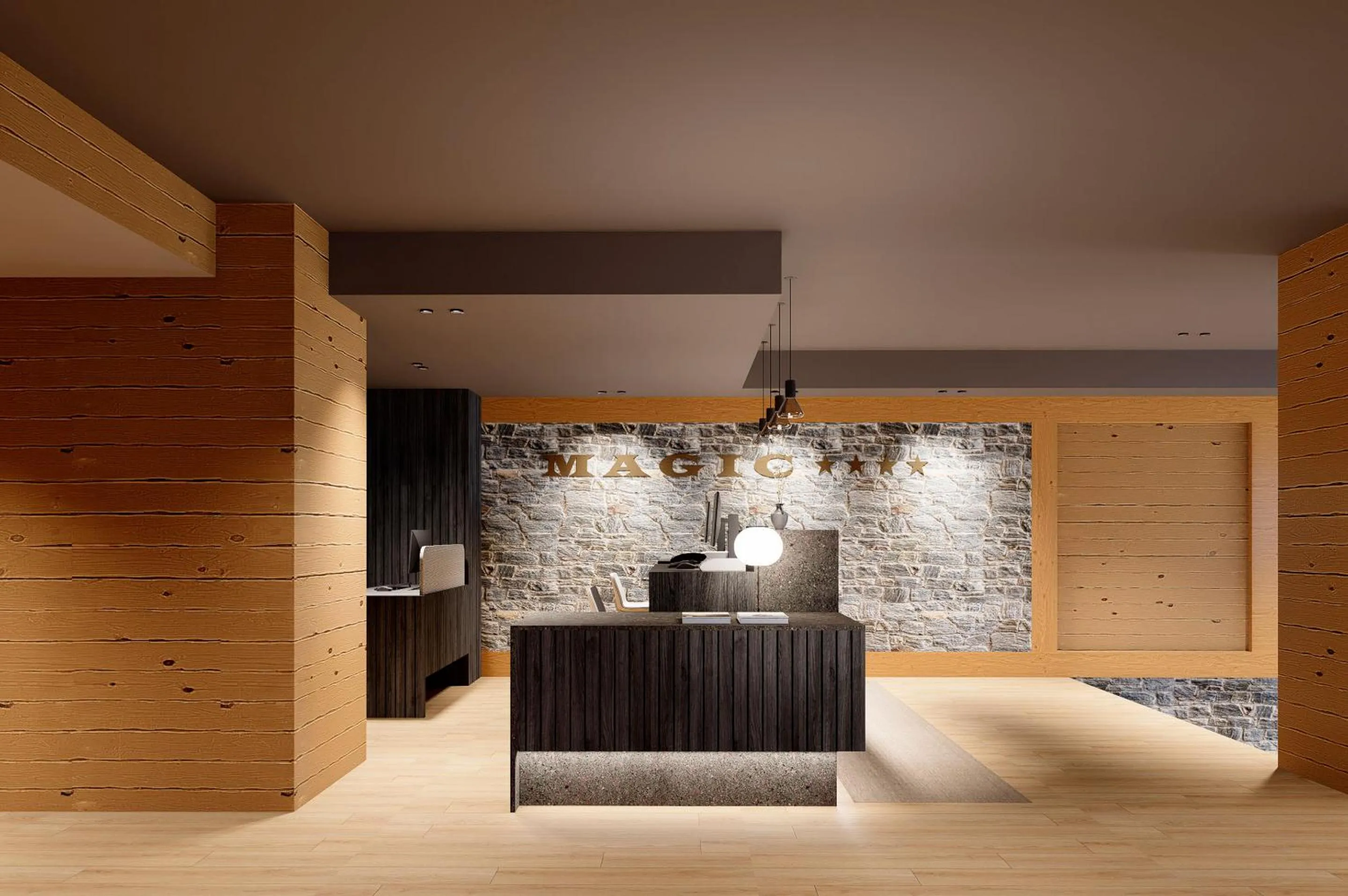 Lobby or reception, Bed in Hotel Màgic Pas by Nexta