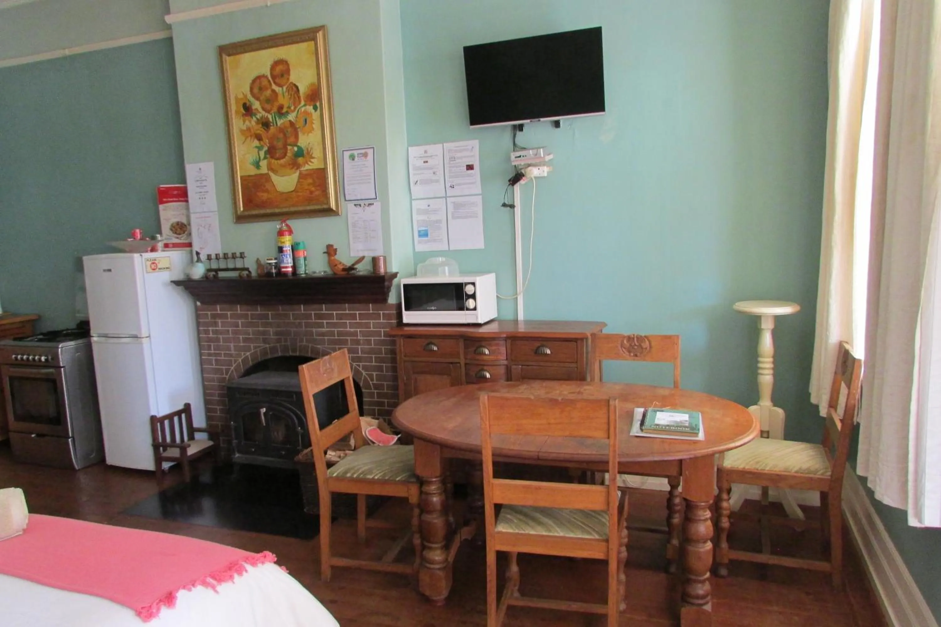 Dining area in Absolute Leisure Cottages