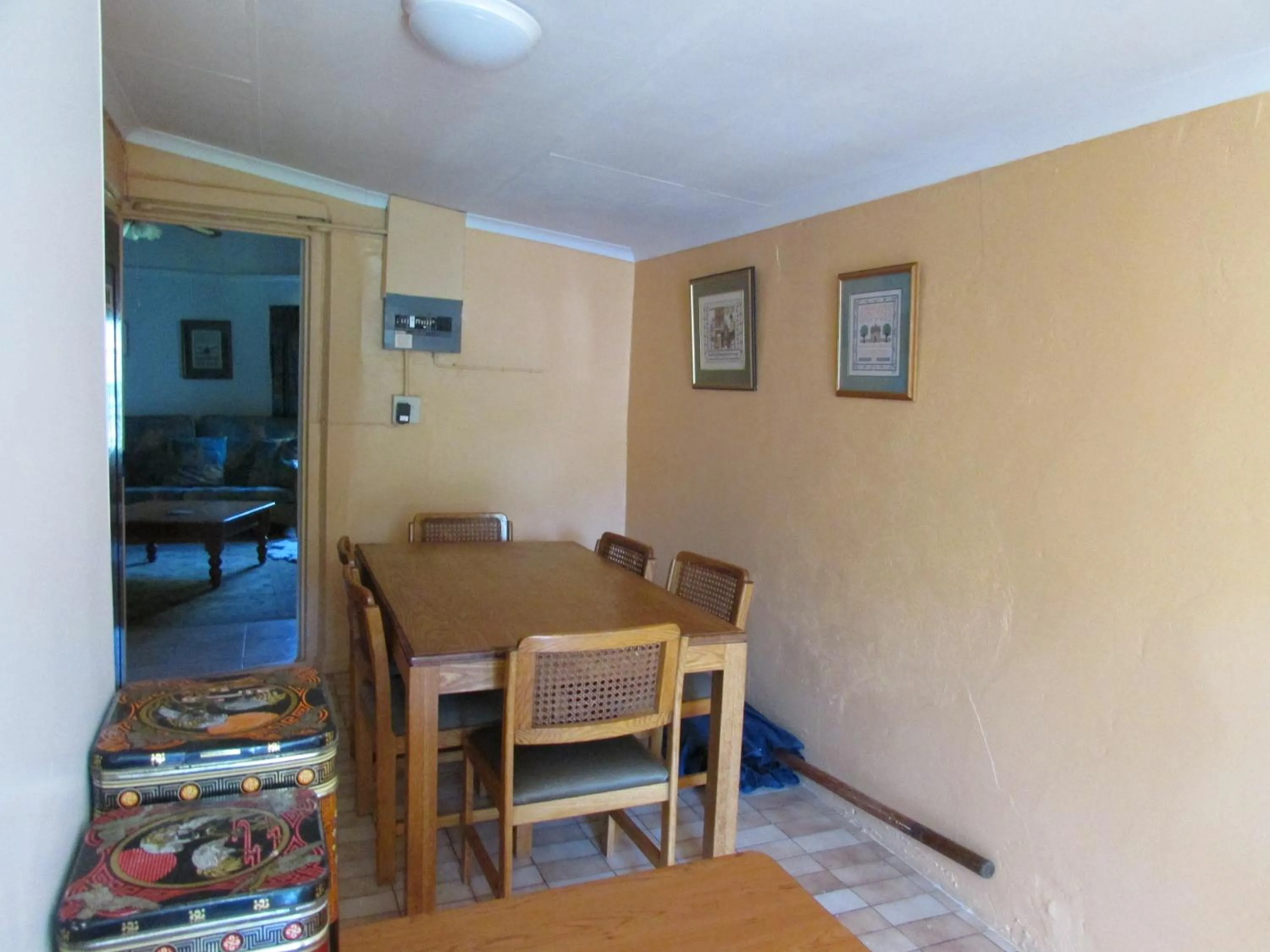 Dining area in Absolute Leisure Cottages