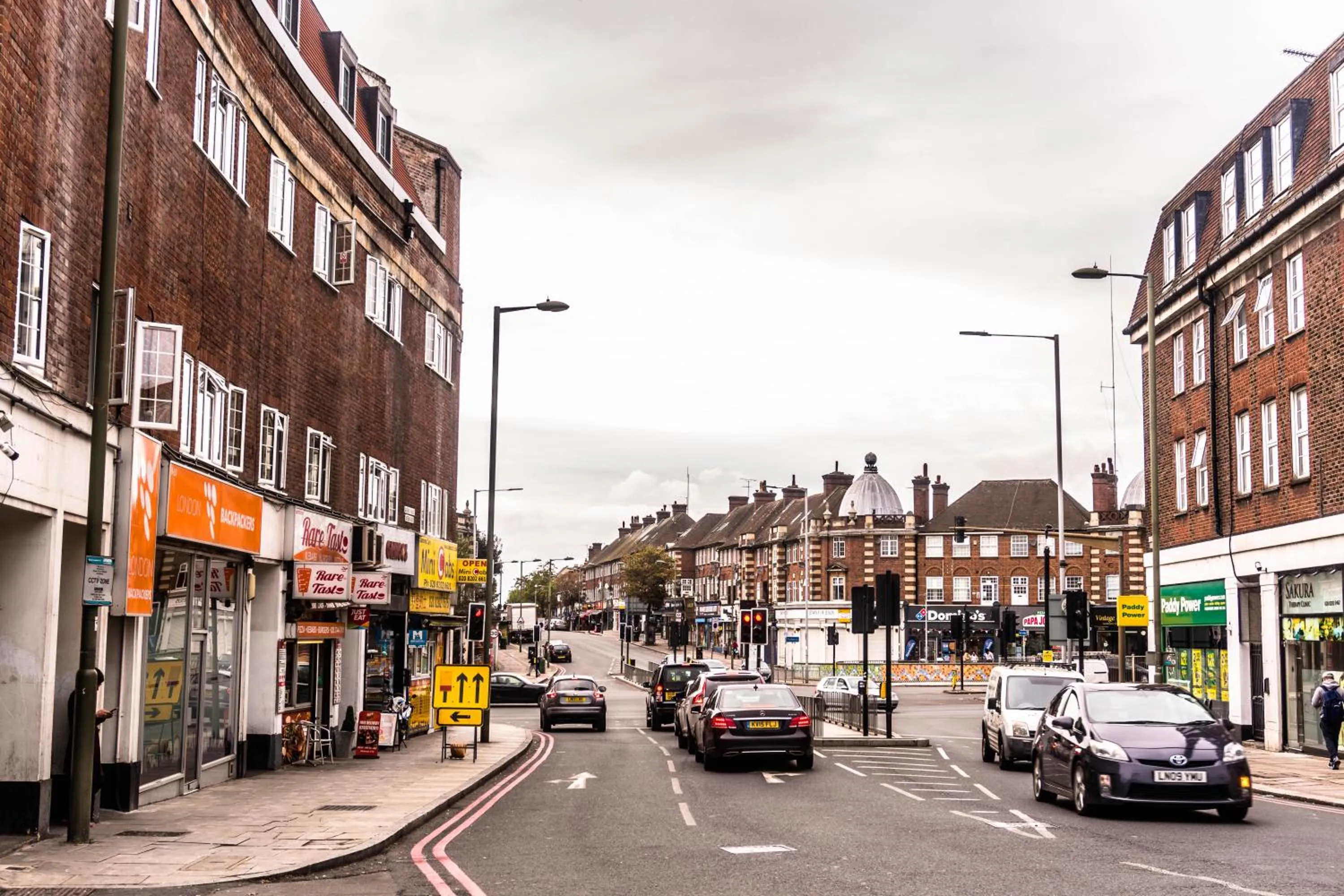 Street view in London Backpackers Youth Hostel 18 - 35 Years Old Only