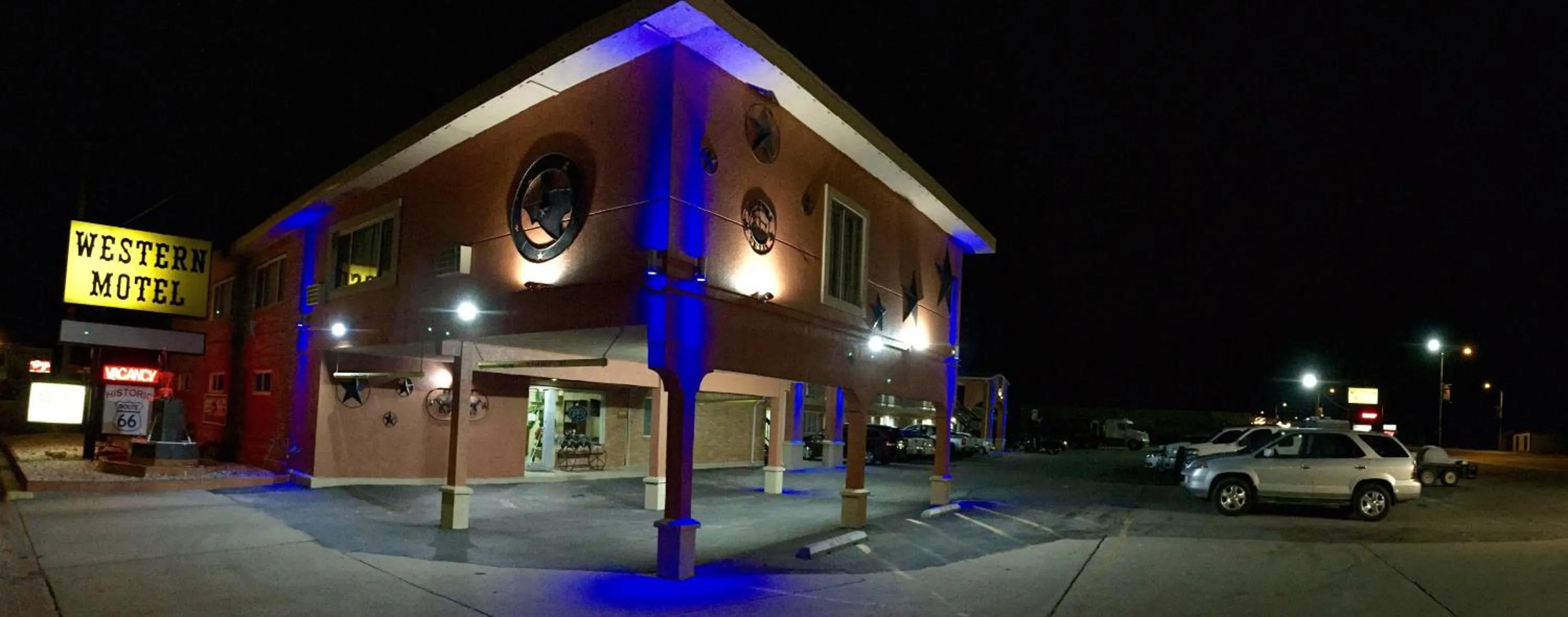 Property building in Western Motel