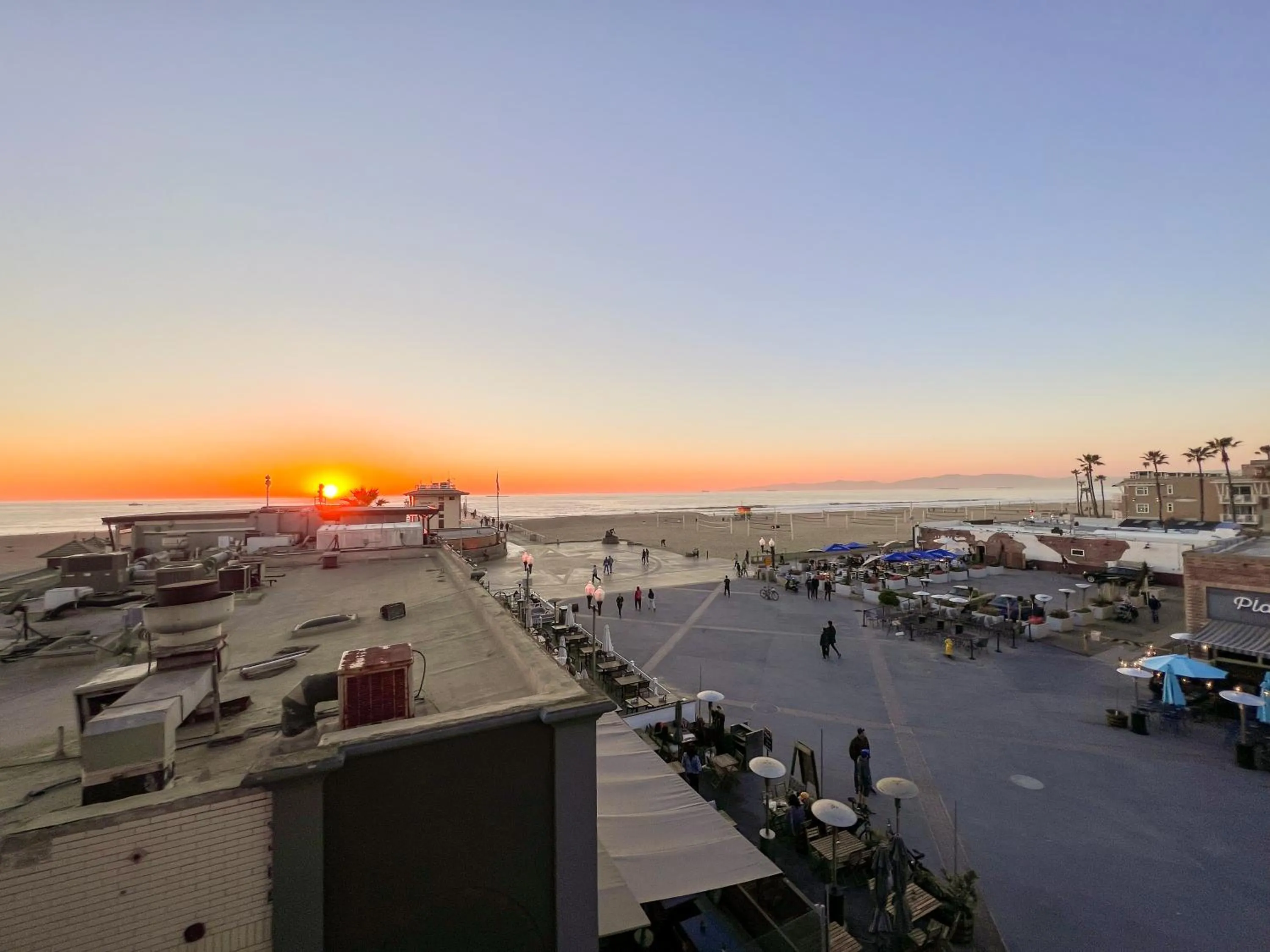 Sea view in ITH Hermosa Beach Surf Hostel LAX
