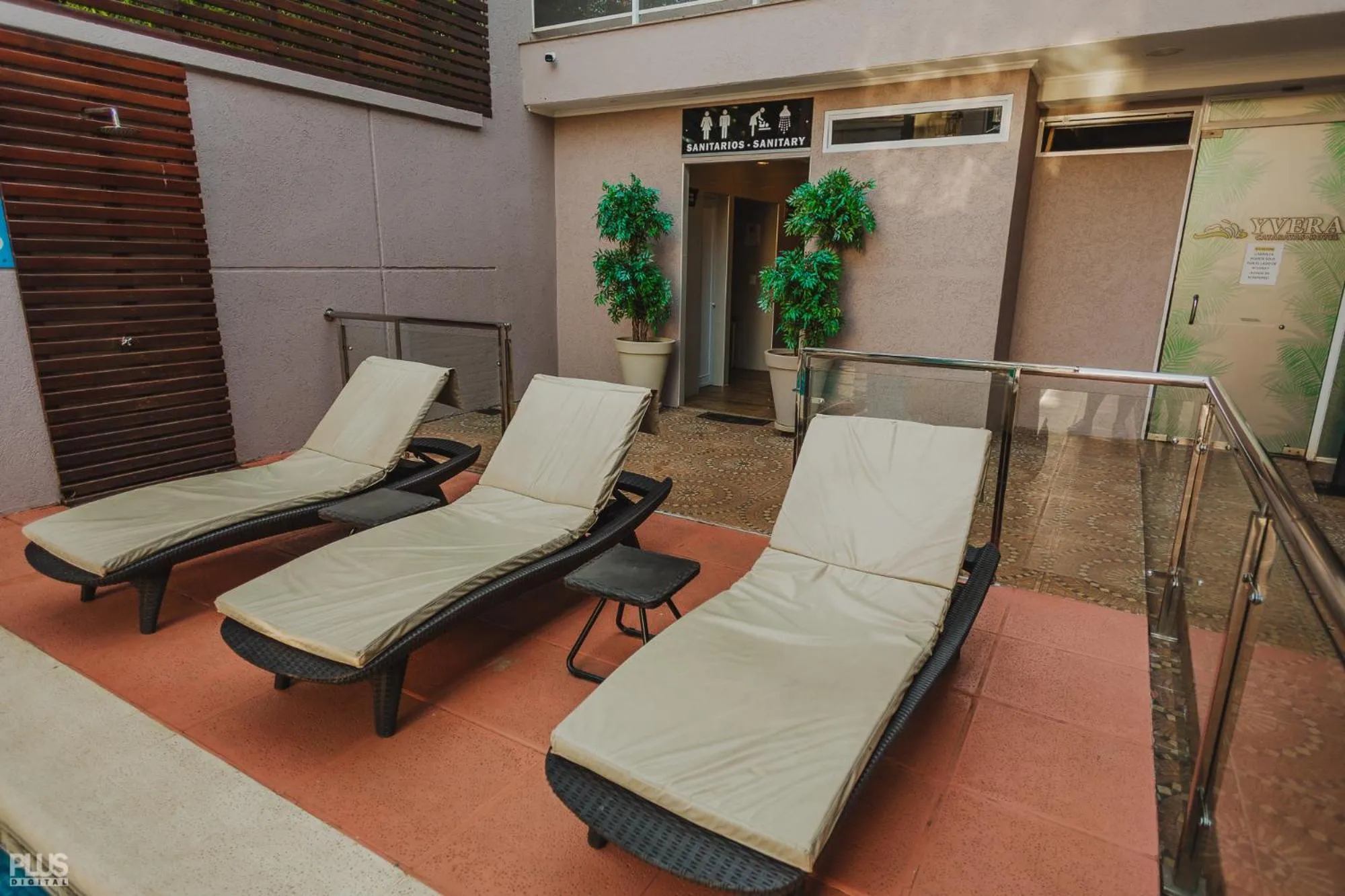 sunbed in Hotel Yvera Cataratas