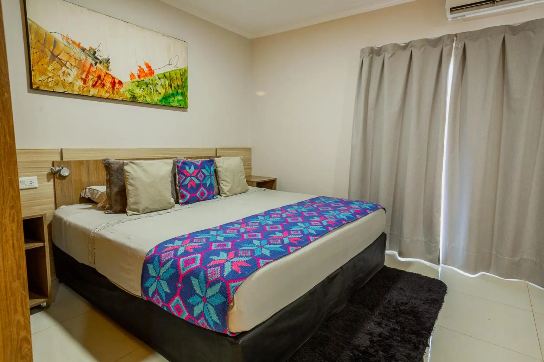 Bed in Hotel Yvera Cataratas