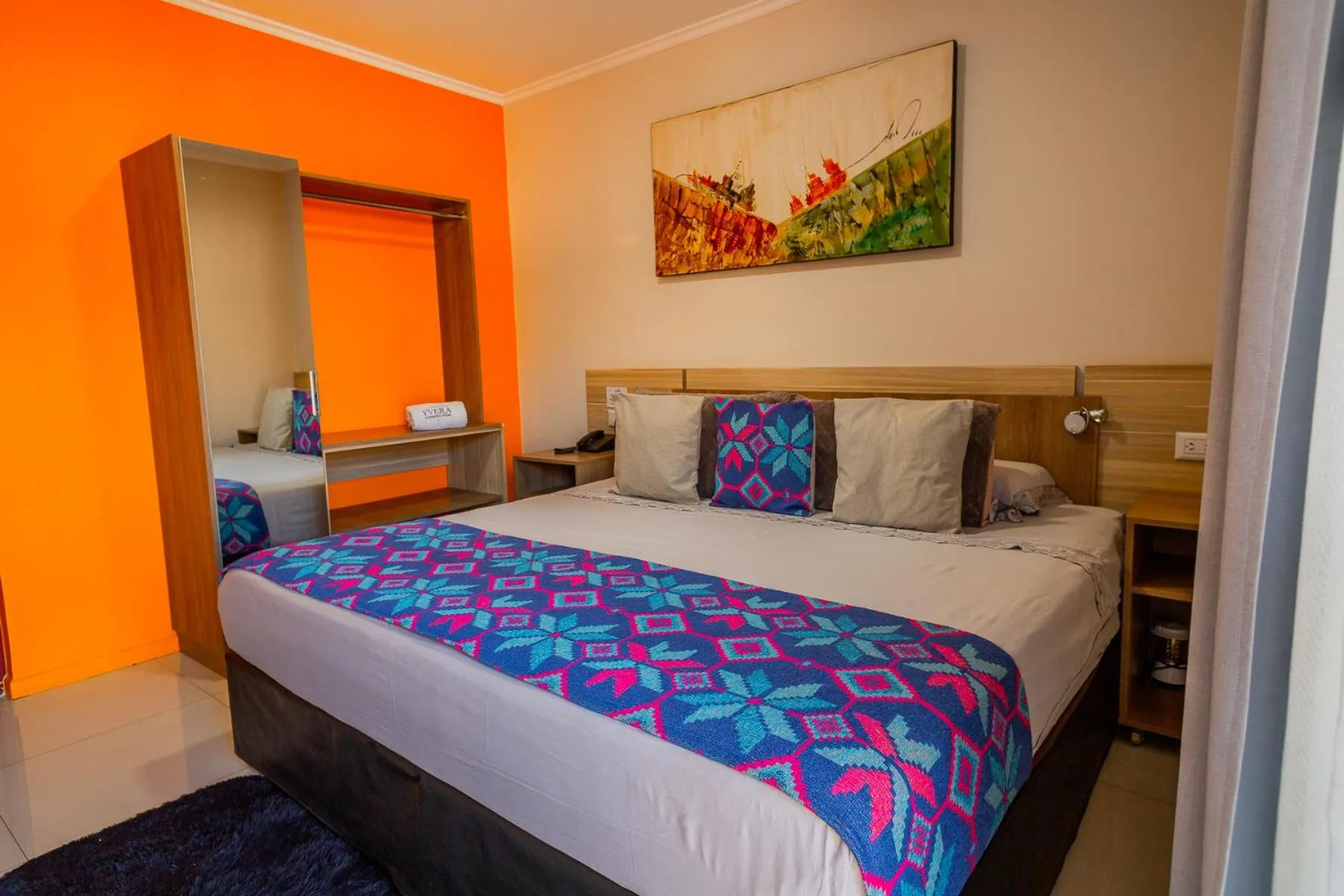 Bed in Hotel Yvera Cataratas