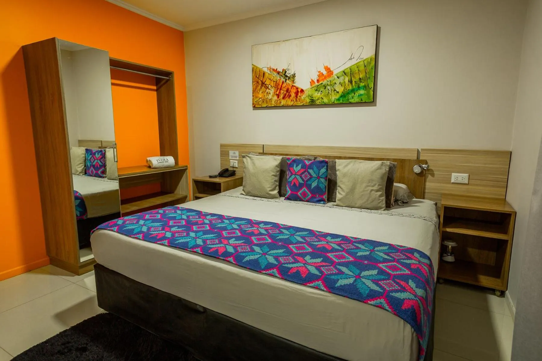 Bed in Hotel Yvera Cataratas