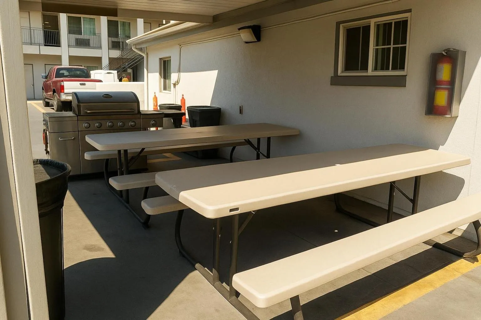 BBQ facilities in Big Chief Motel