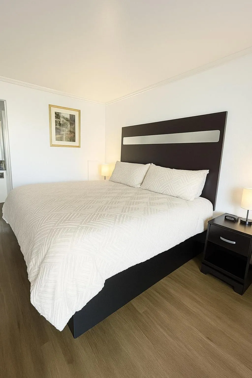 Bed in Big Chief Motel