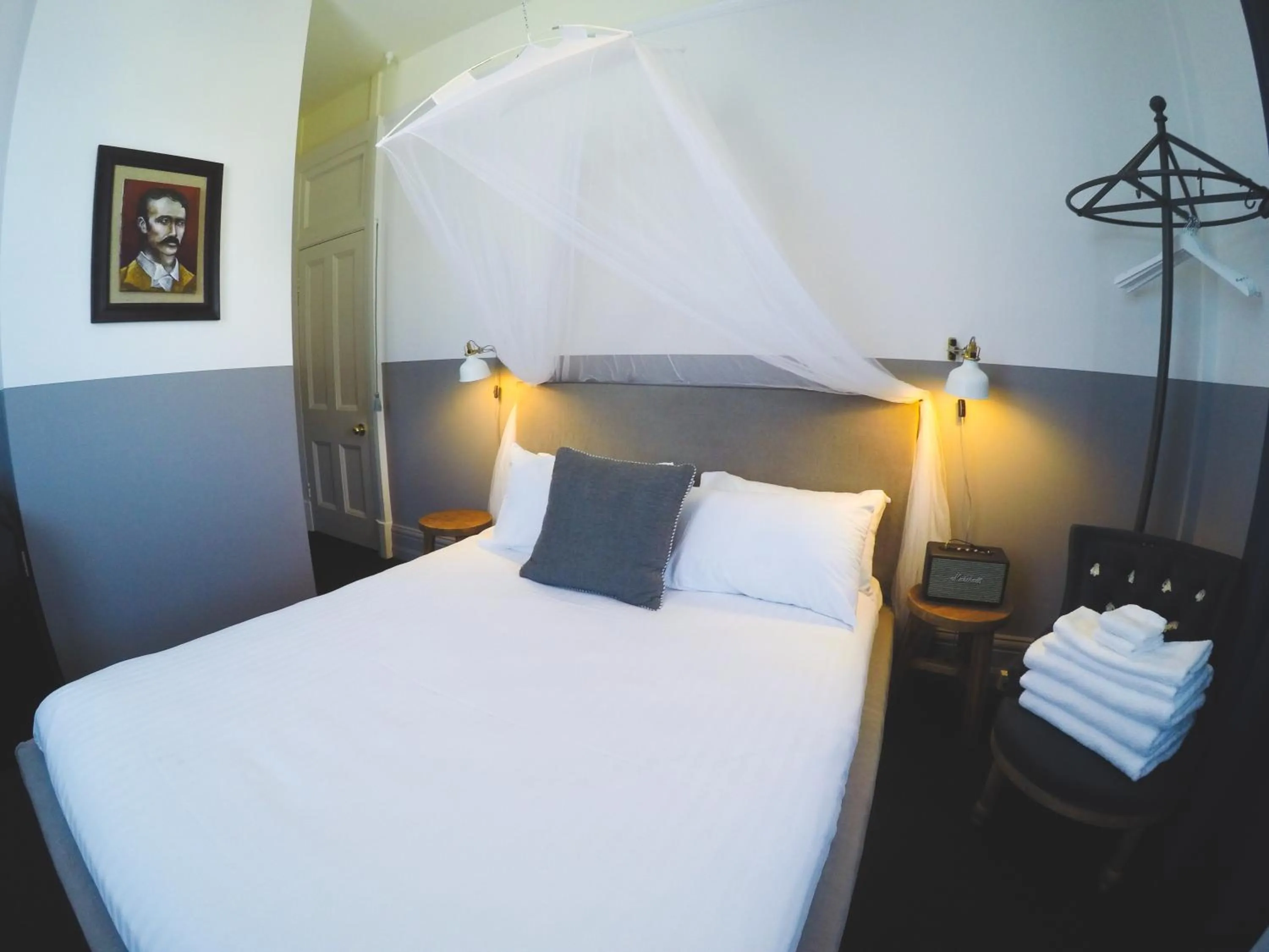 Bed in Hotel Palisade