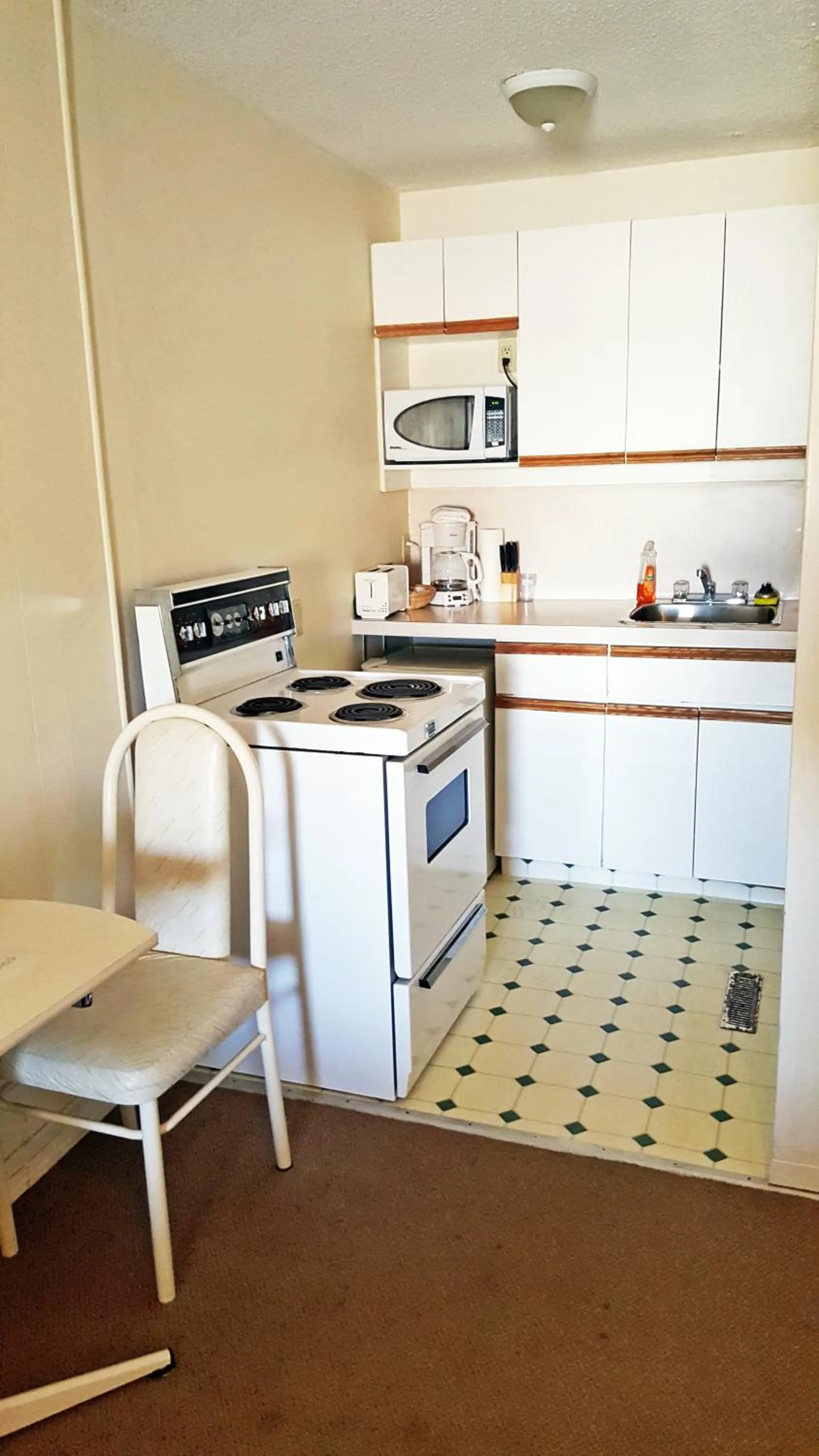 Kitchen or kitchenette in Badlands Motel