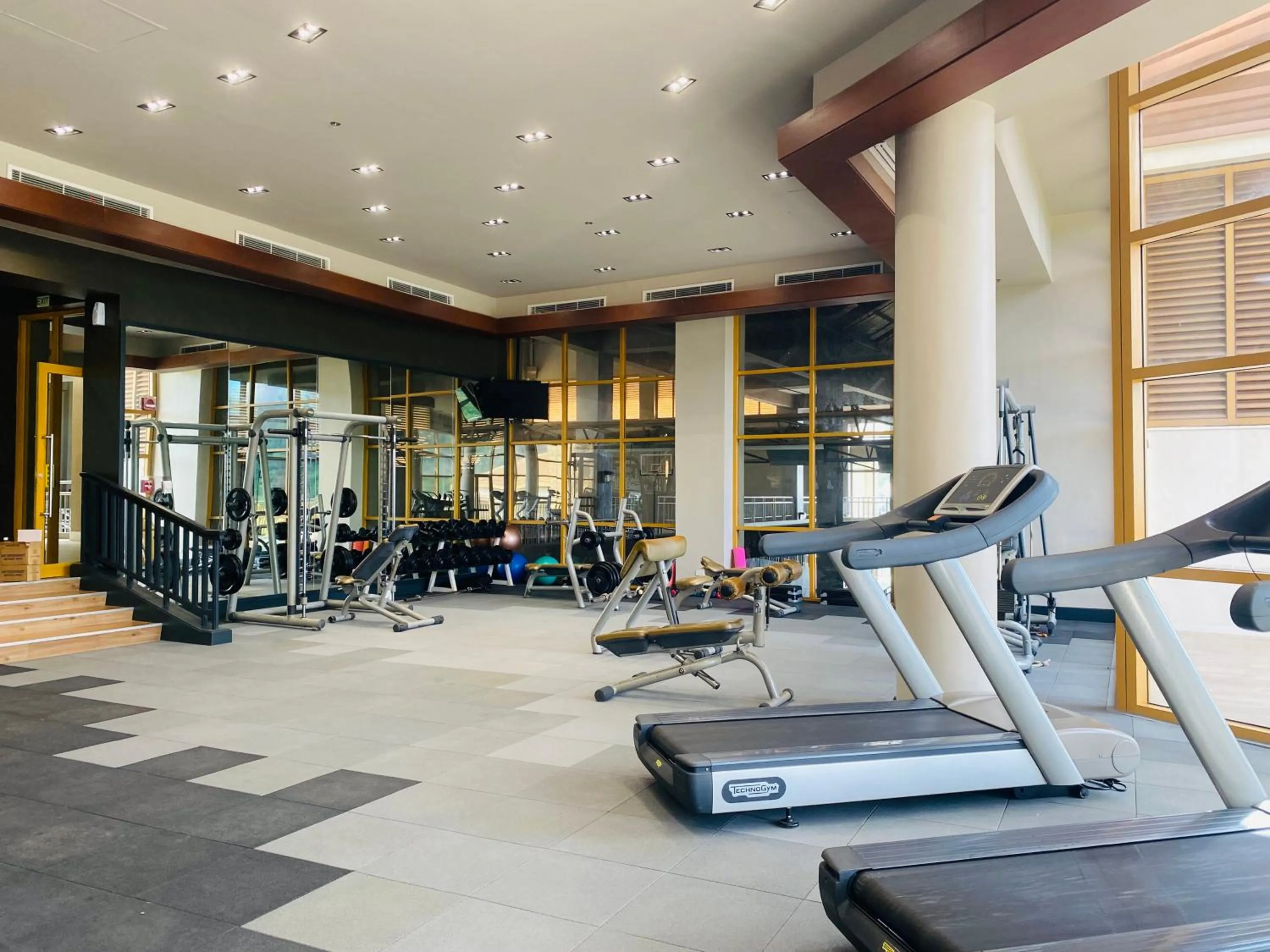 Fitness centre/facilities in Timberland Highlands Resort