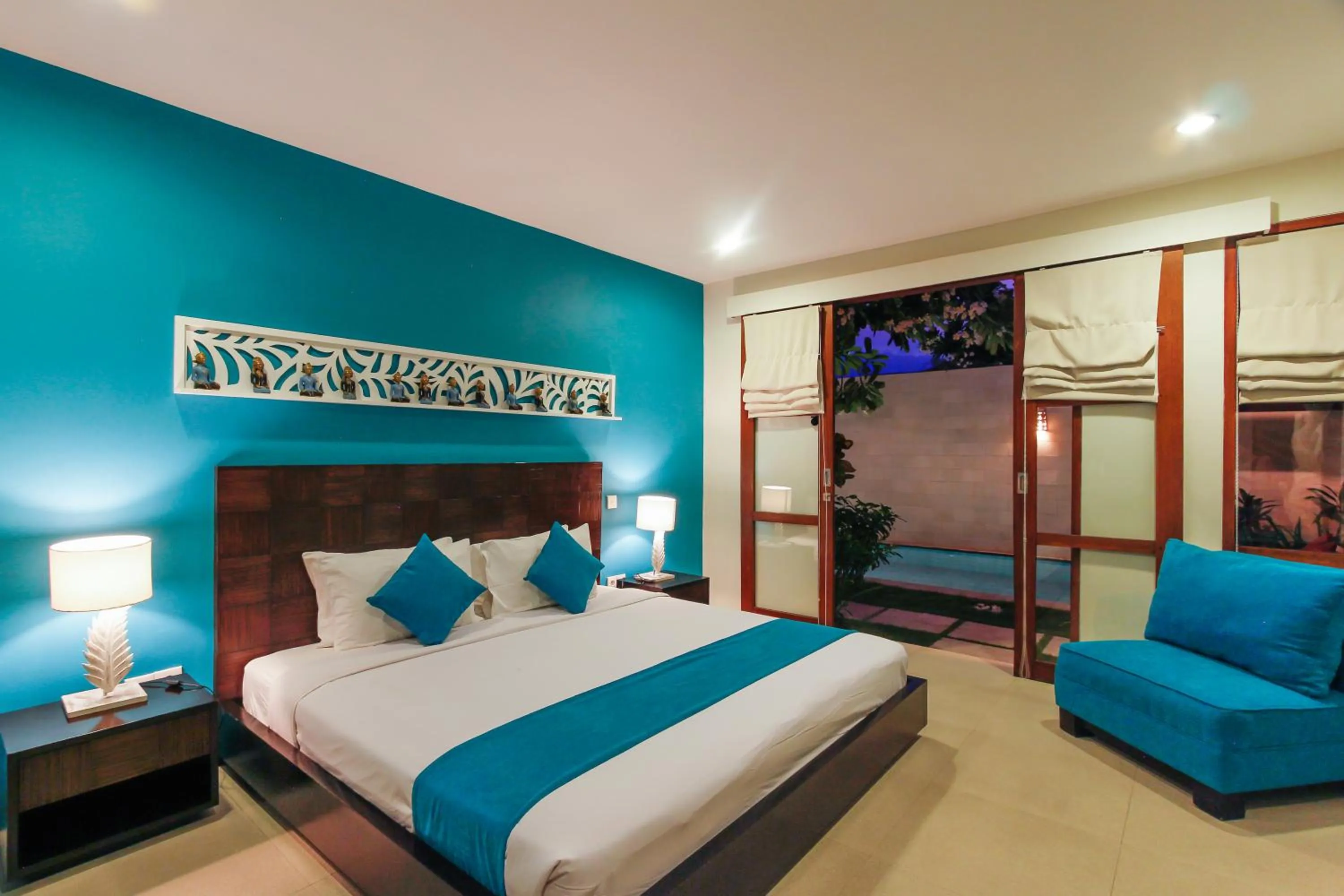 Night, Bed in Samana Villas