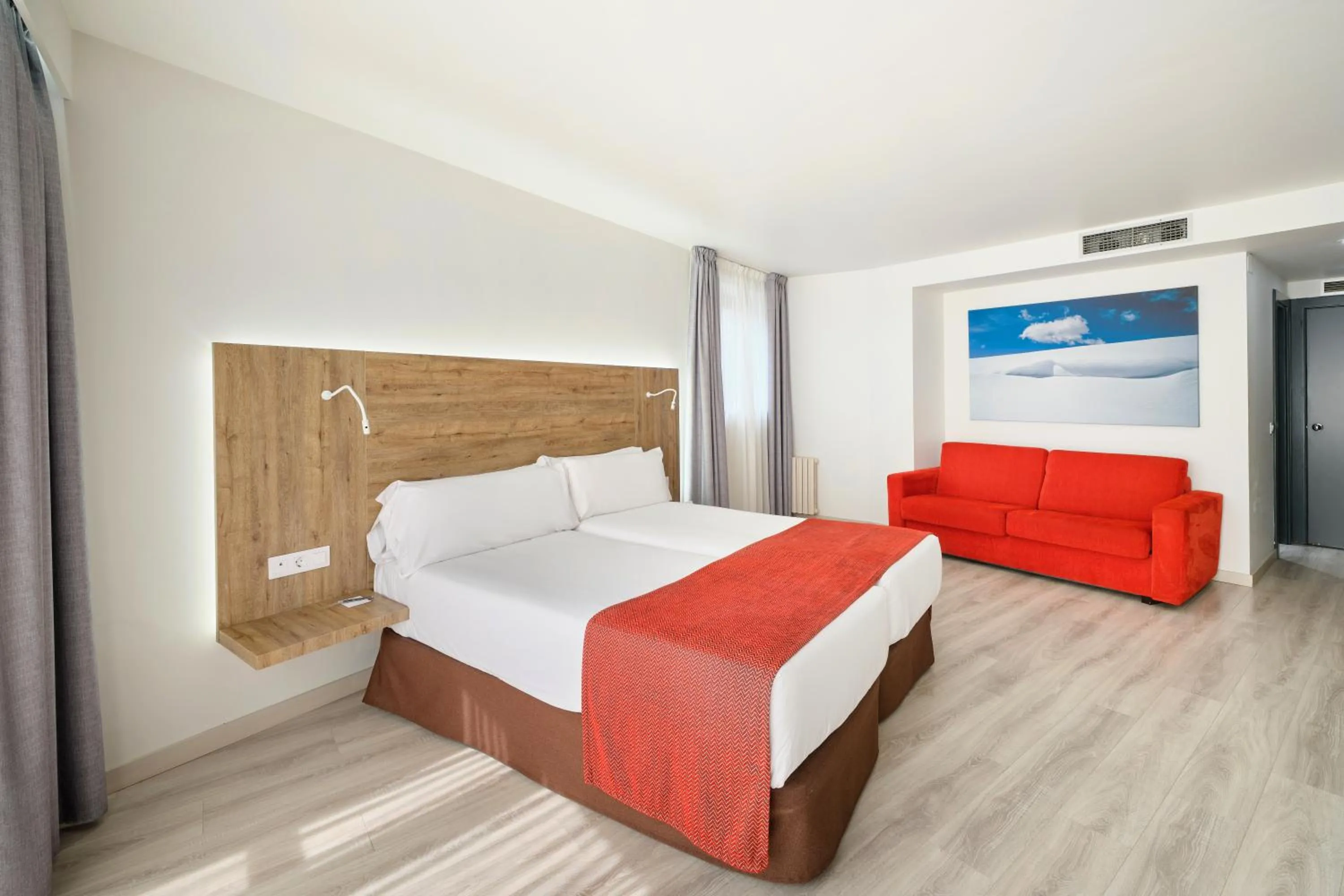 Bedroom, Bed in Exe Prisma