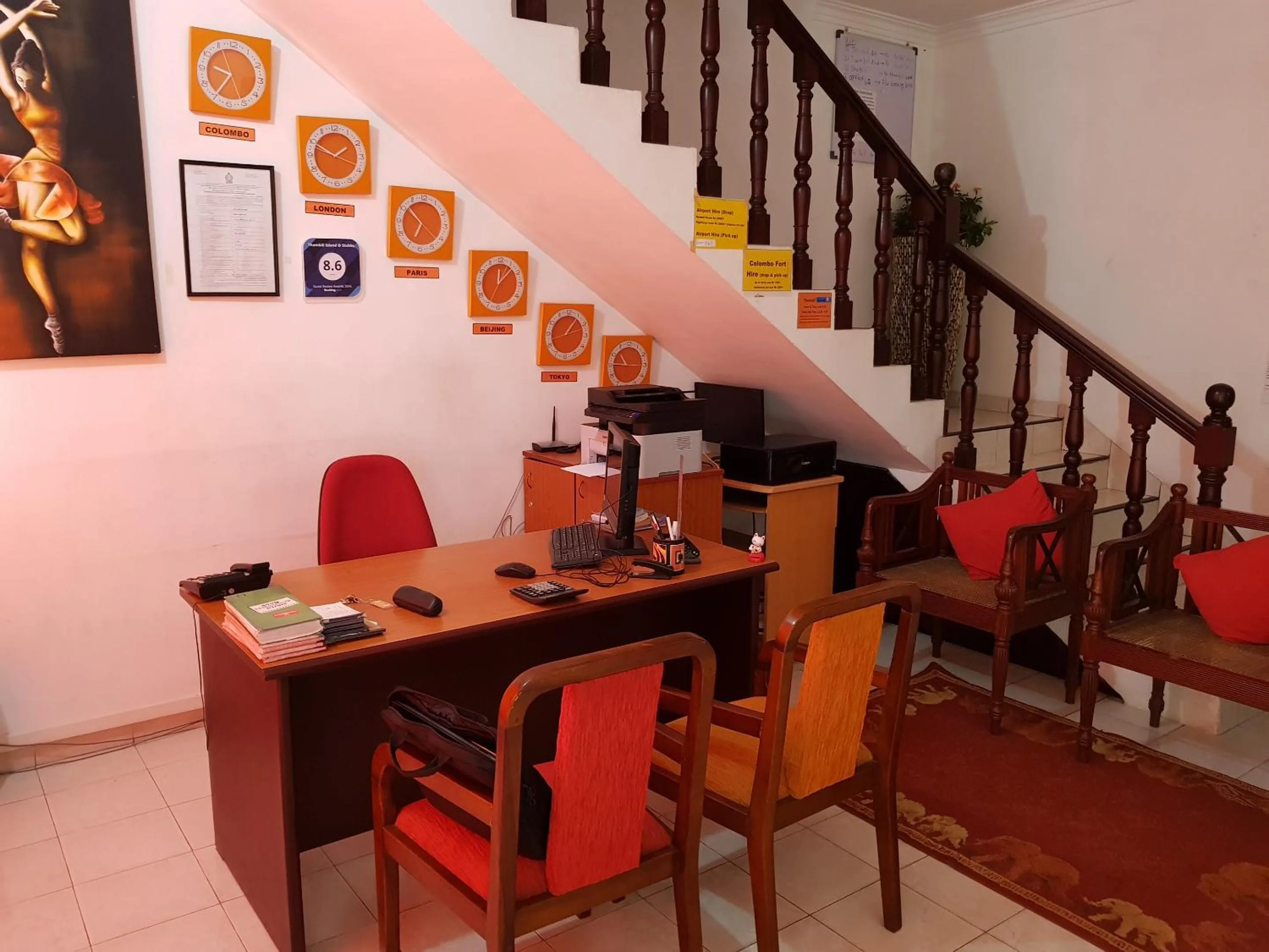 Lobby or reception in Thambili Island @ Stubbs