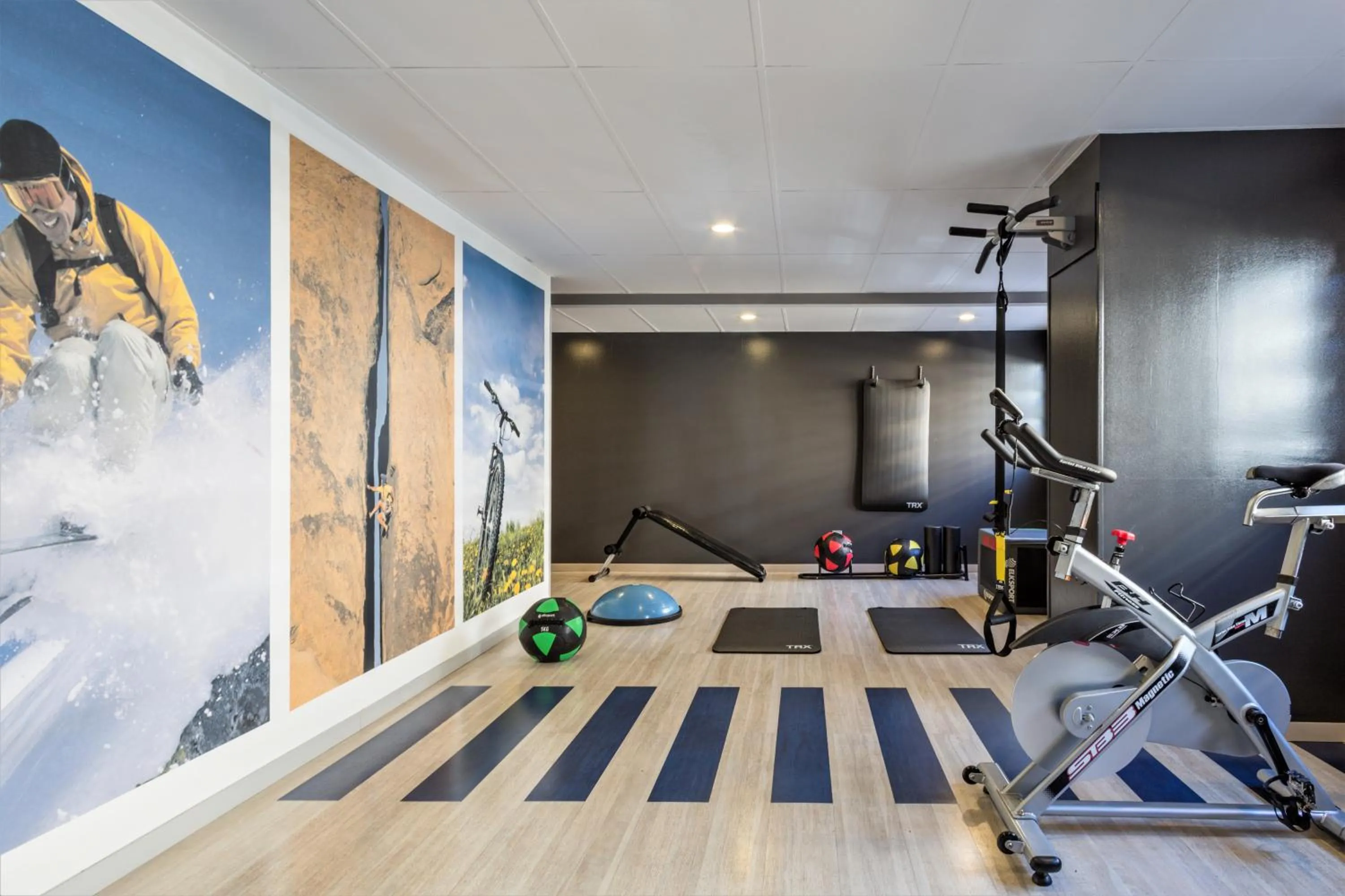 Fitness centre/facilities in Acta Arthotel