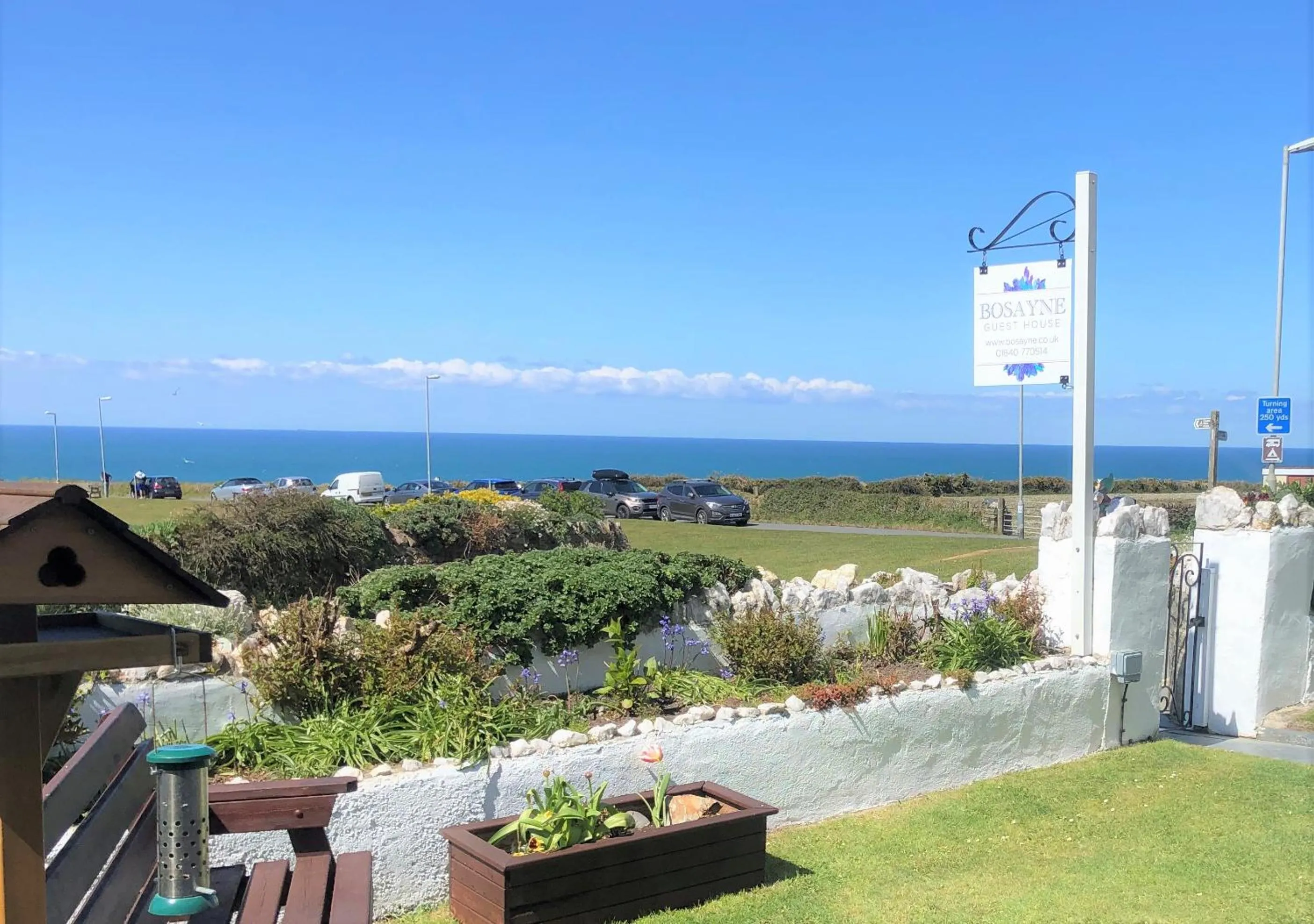 Sea view in Bosayne Guest House