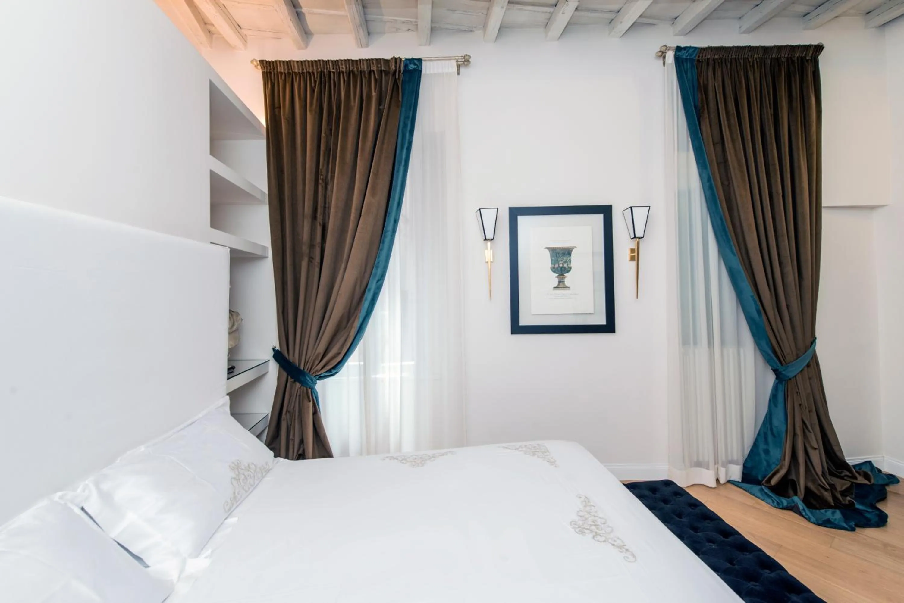 Bed in StarHome Pantheon