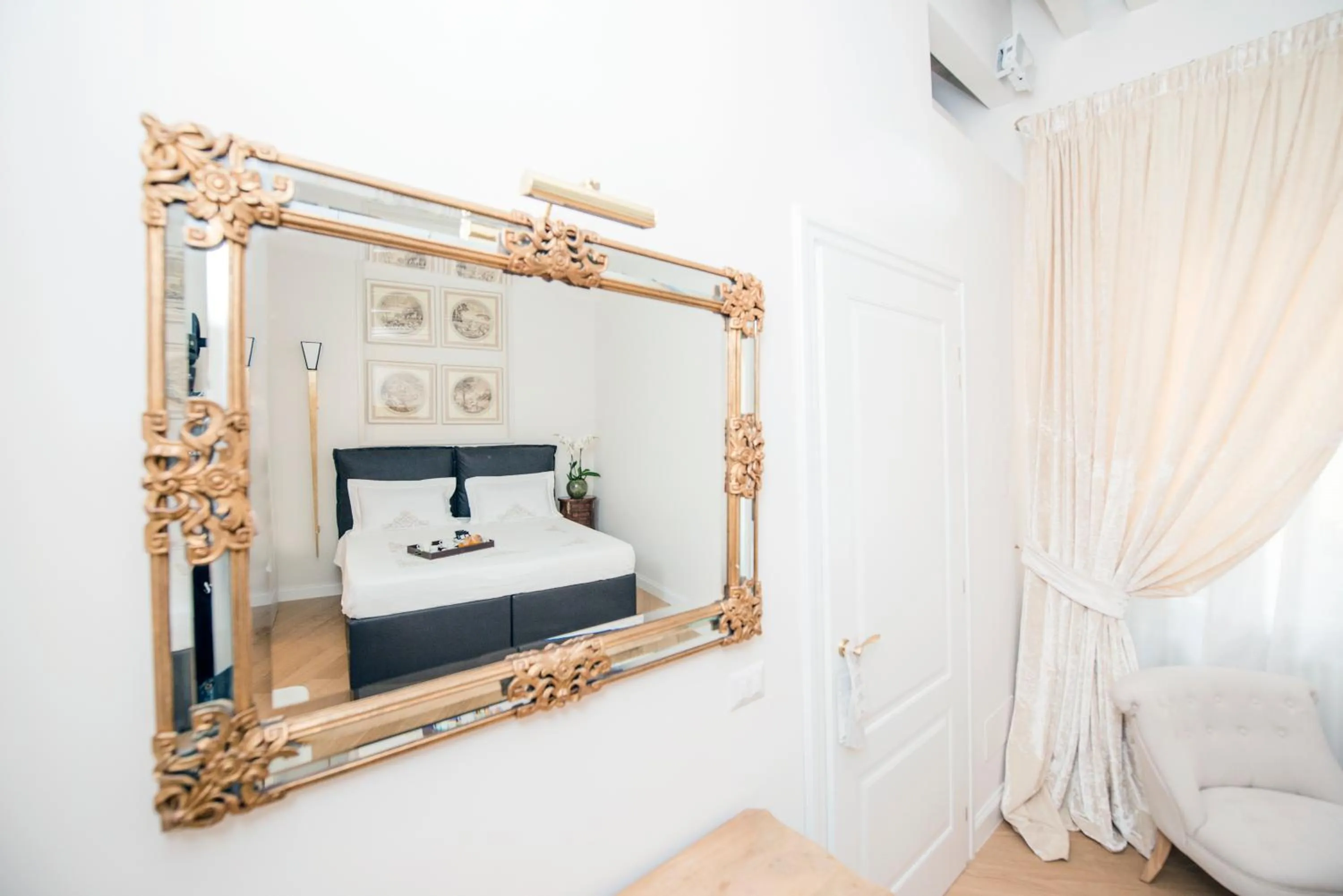 Decorative detail, Bed in StarHome Pantheon