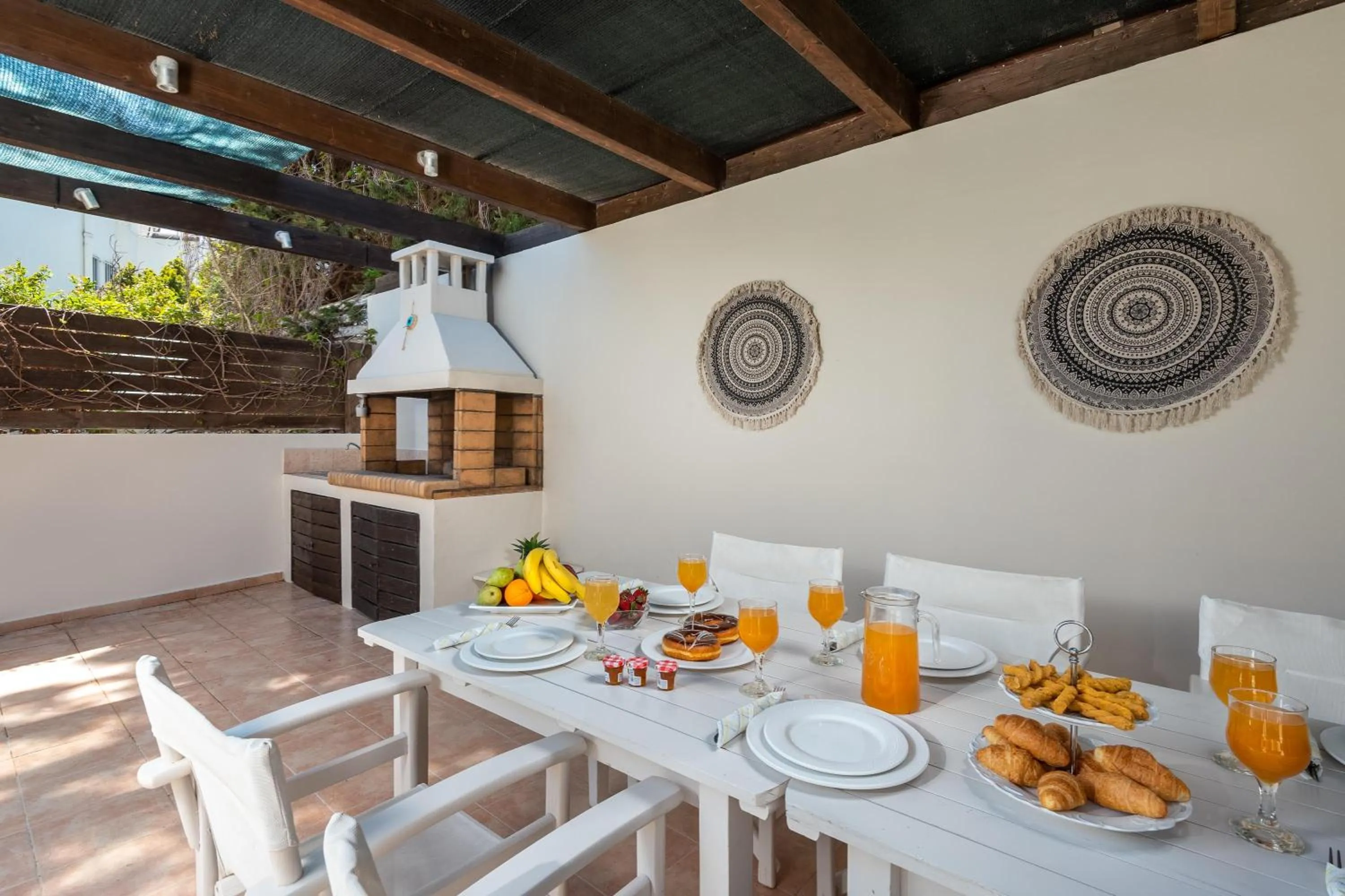 Dining area in Vasiliki Villa