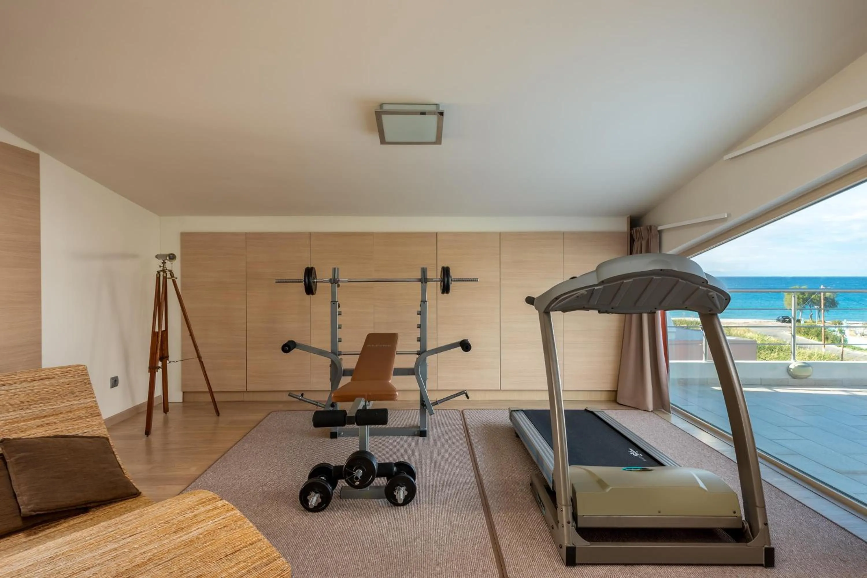 Fitness centre/facilities in Vasiliki Villa