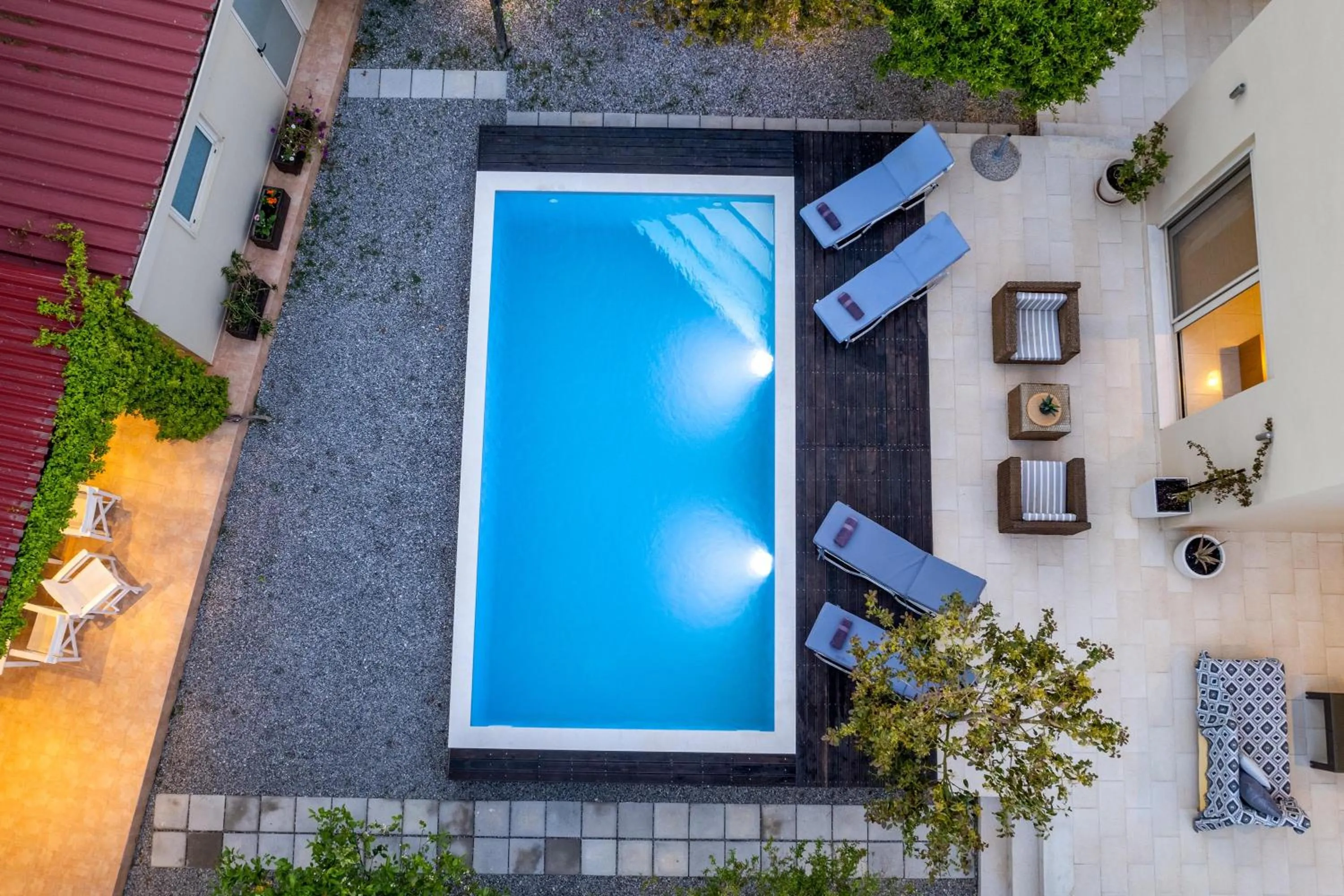 Swimming pool in Vasiliki Villa