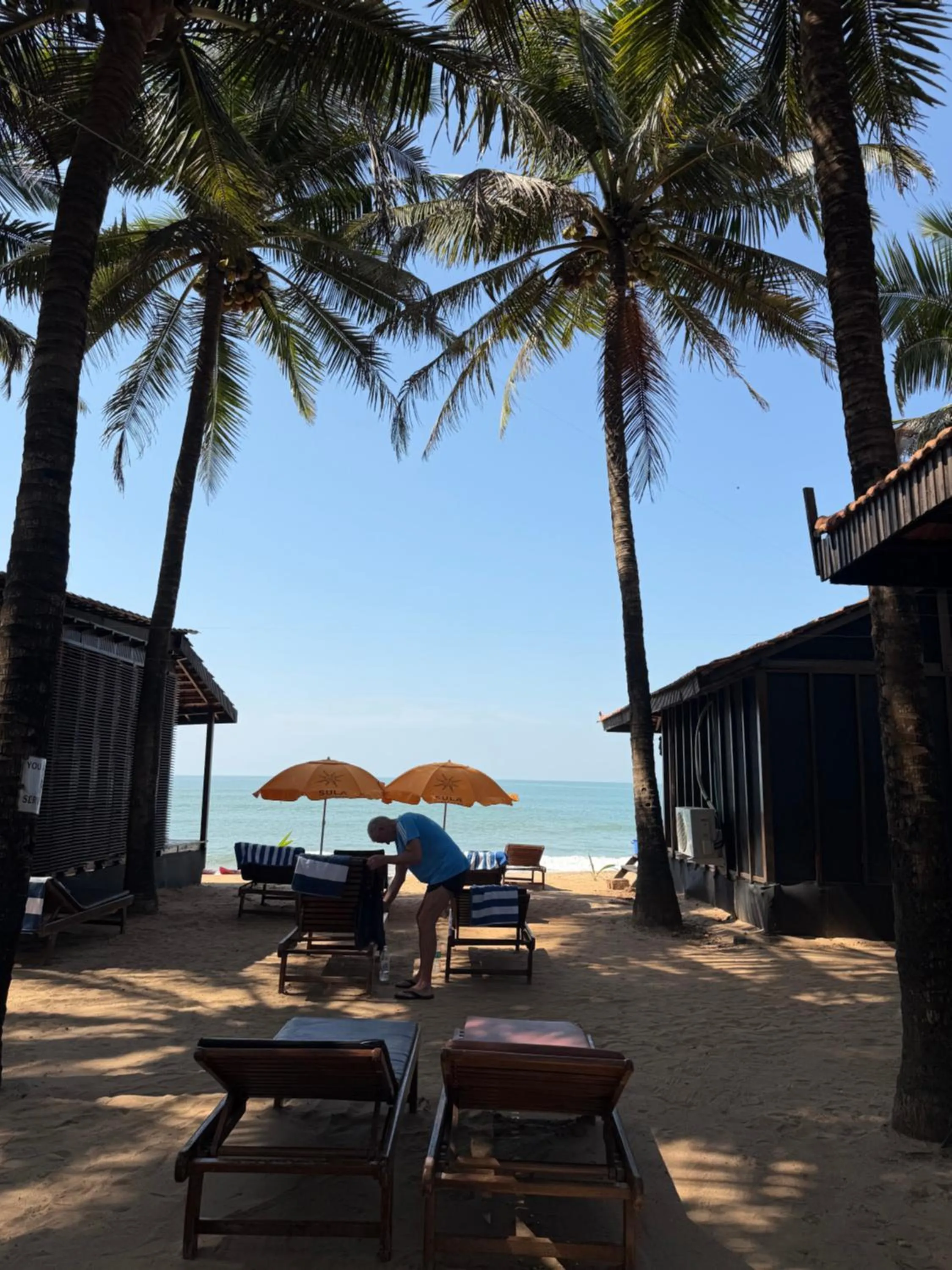 sunbed in Dunhill Beach Resort