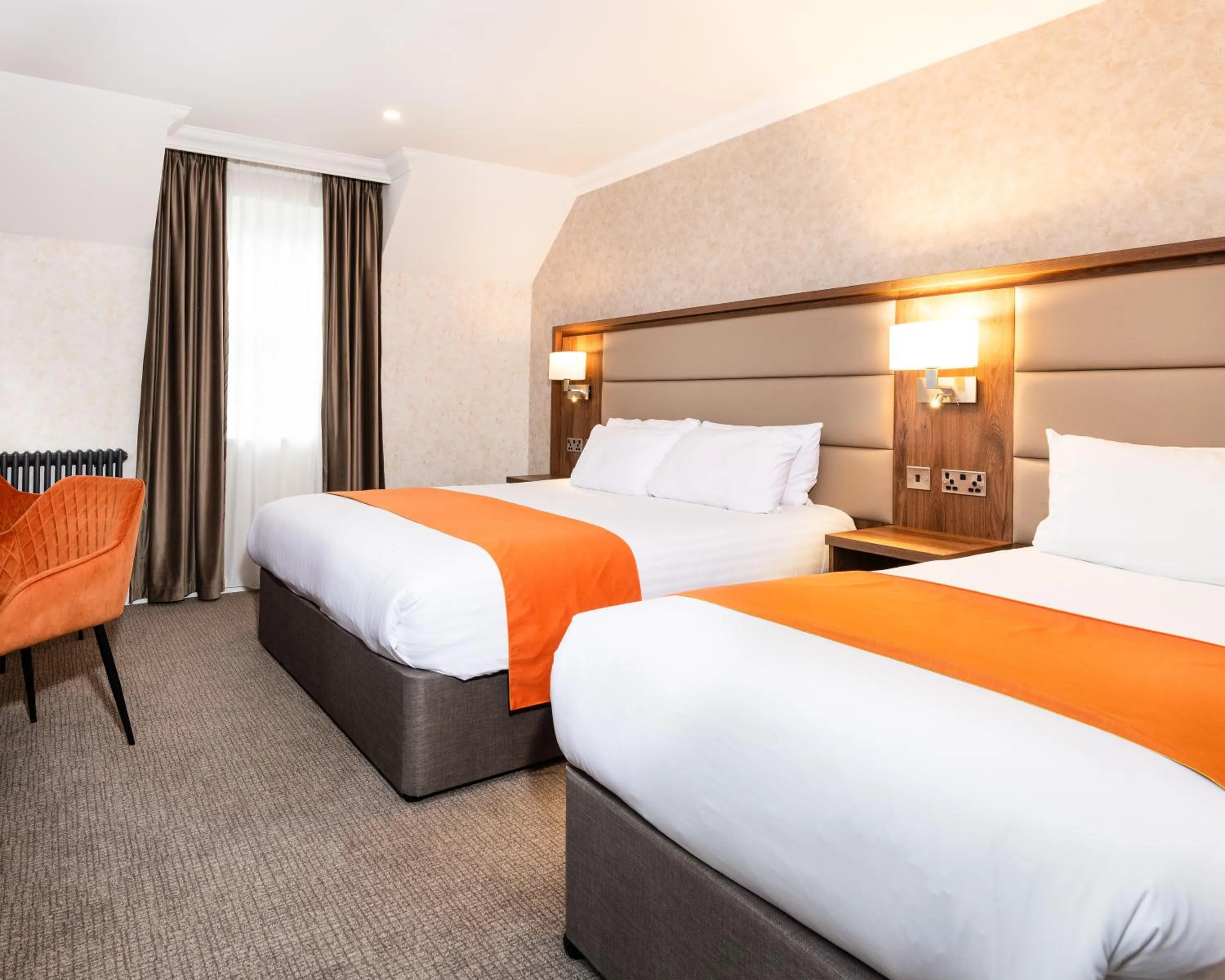 Bedroom, Bed in Westlands of Pitlochry