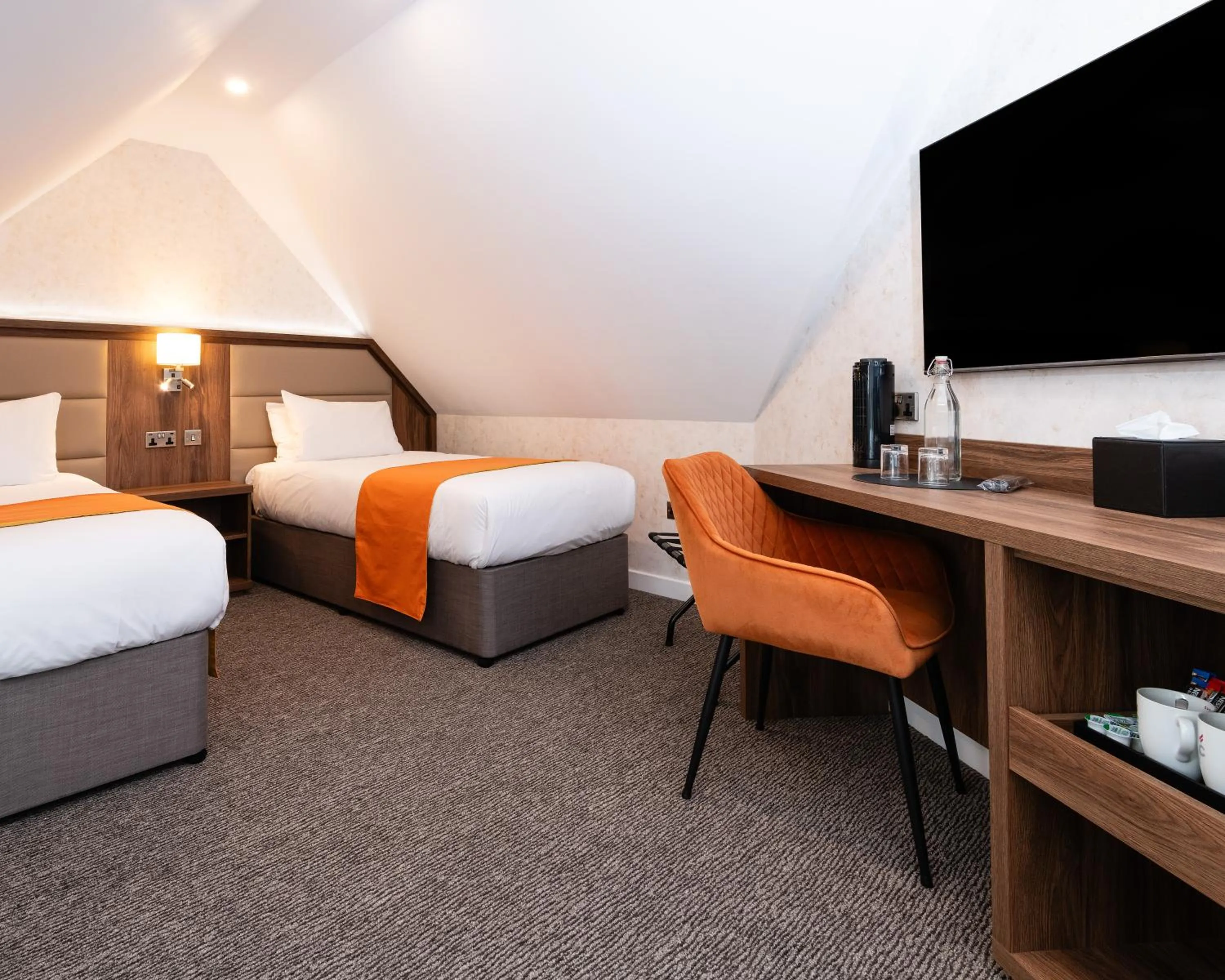 Bedroom, Bed in Westlands of Pitlochry