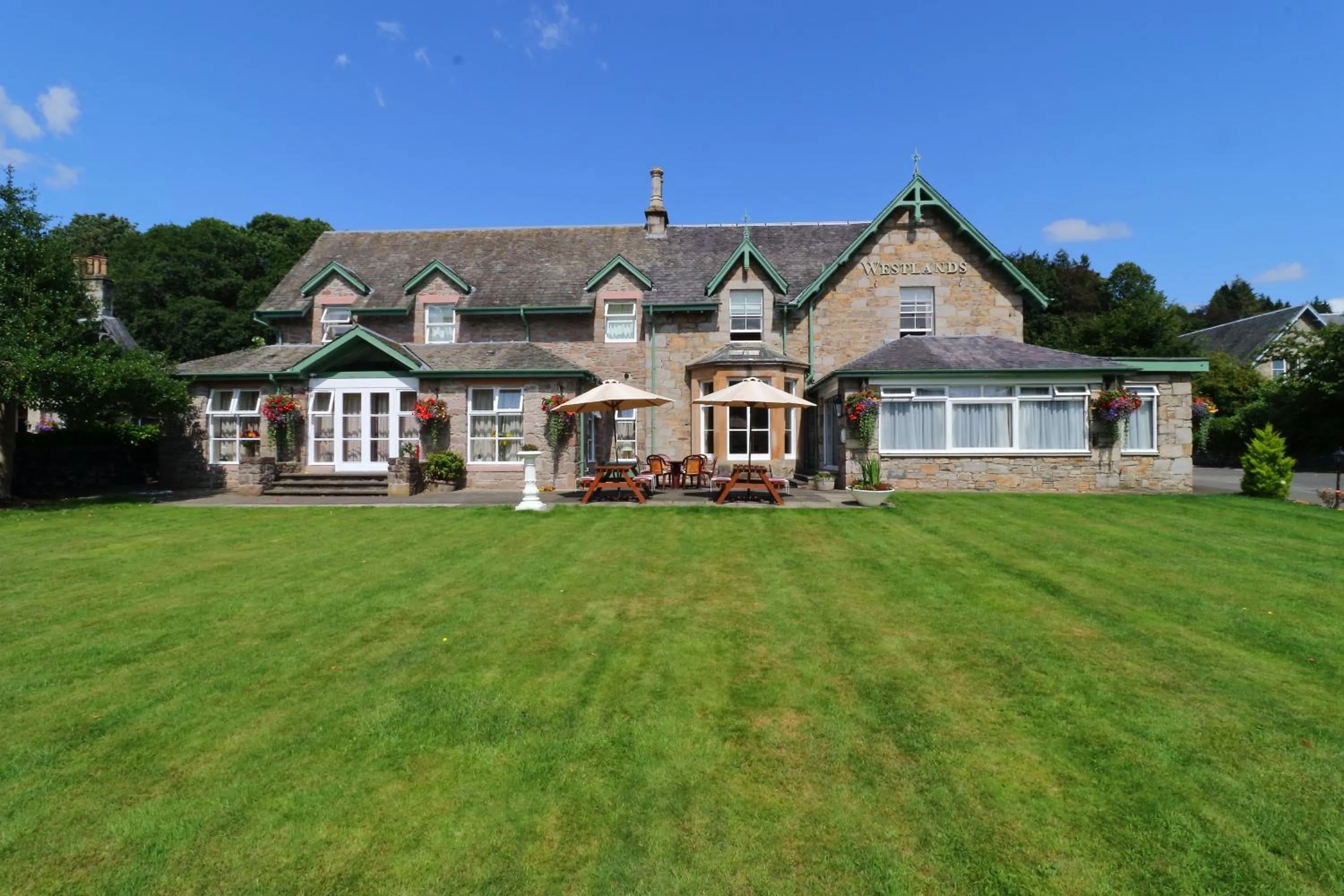 Garden in Westlands of Pitlochry