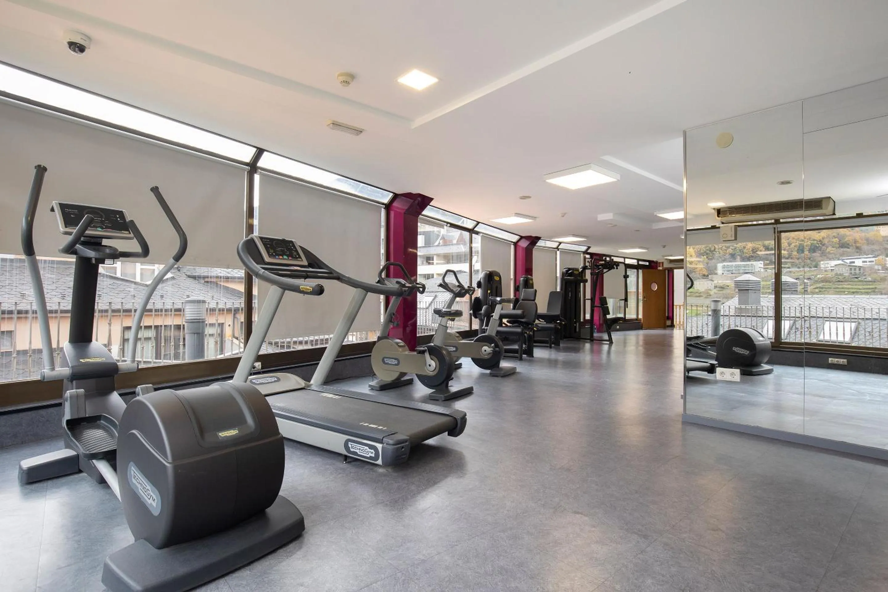 Fitness centre/facilities in Hotel Cervol by Nexta