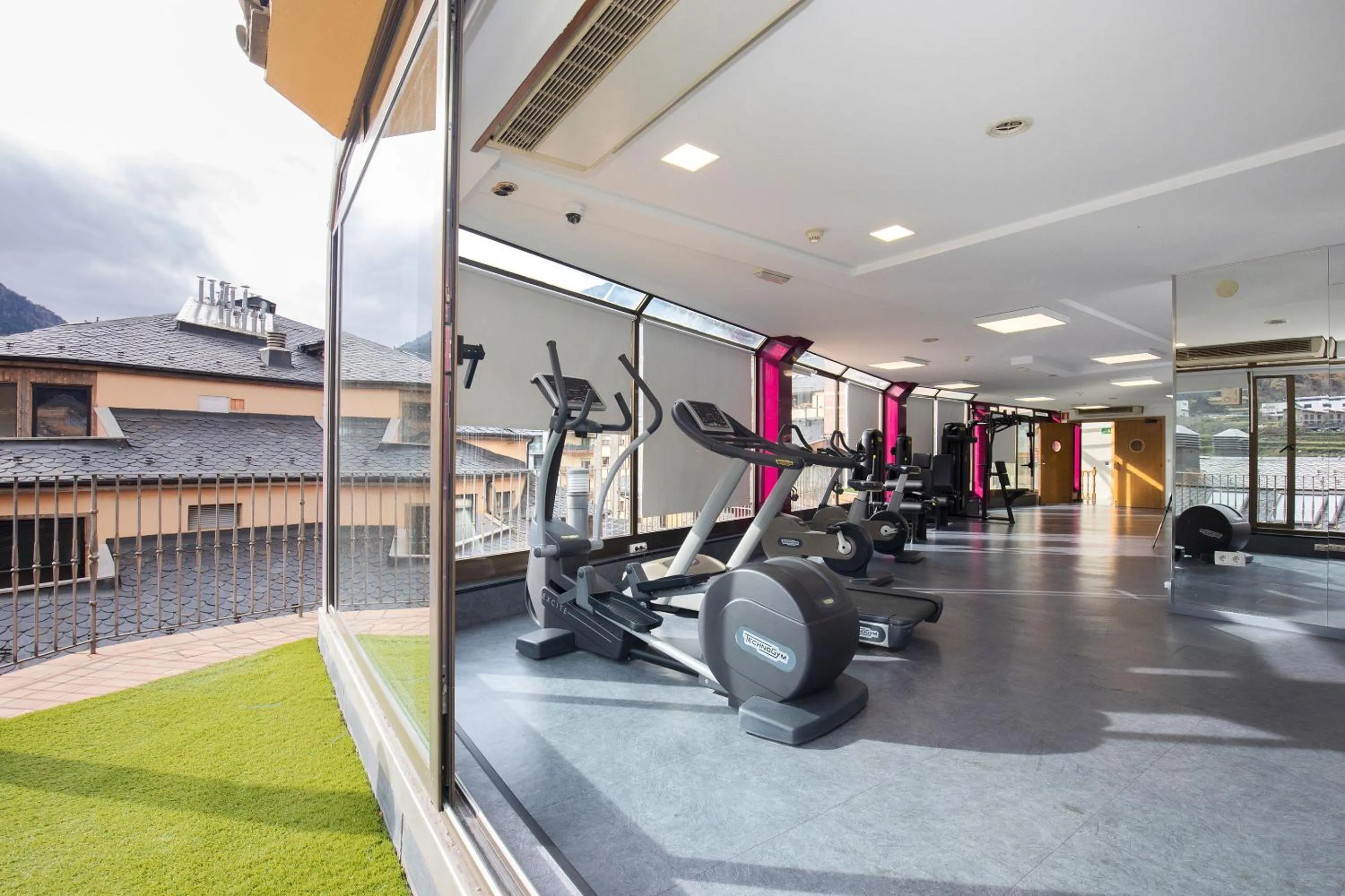 Fitness centre/facilities in Hotel Cervol by Nexta
