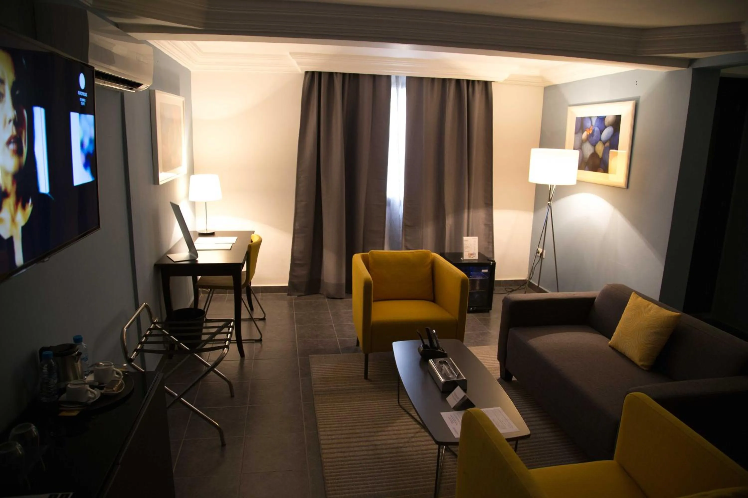 Living room in Hôtel Semiramis City Center